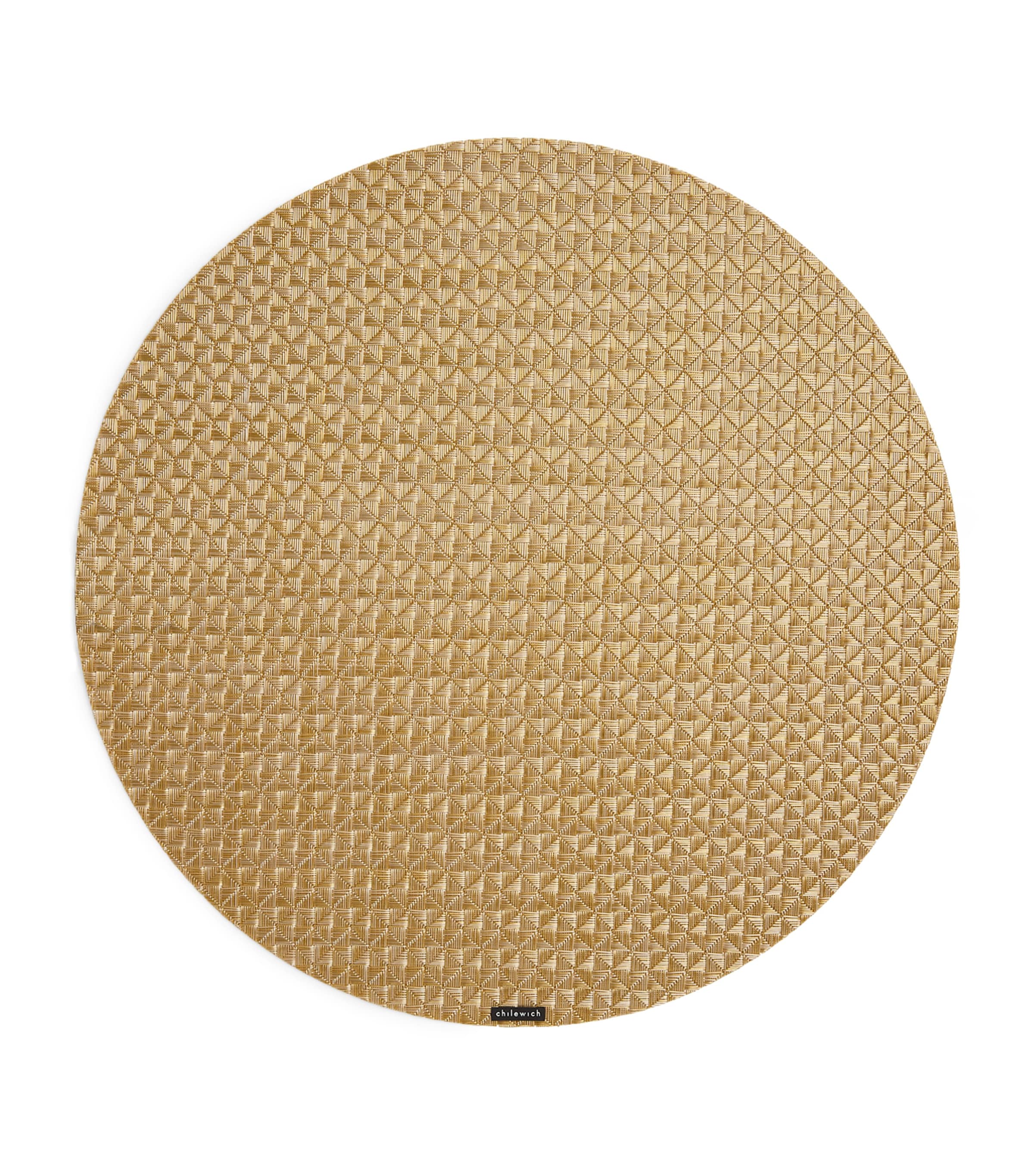 Chilewich Origami Round Placemat In Brown