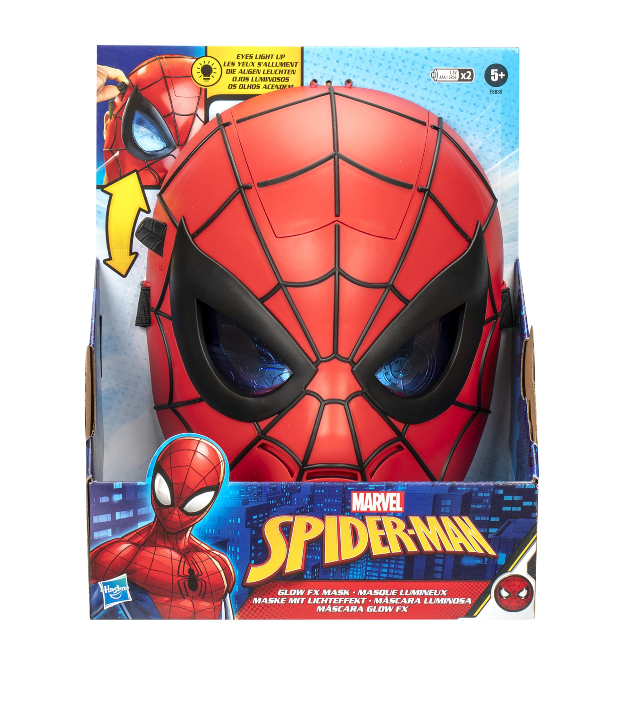 Spider-Man Glow FX Mask MULTI Image 1