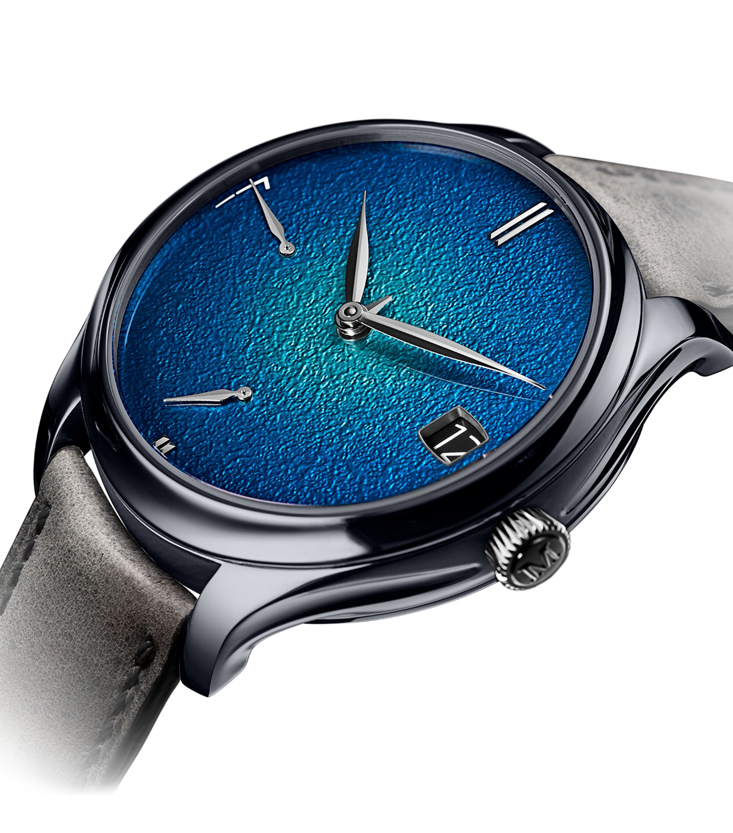 Tantalum Endeavour Perpetual Calendar Watch 42mm BLUE Image 7