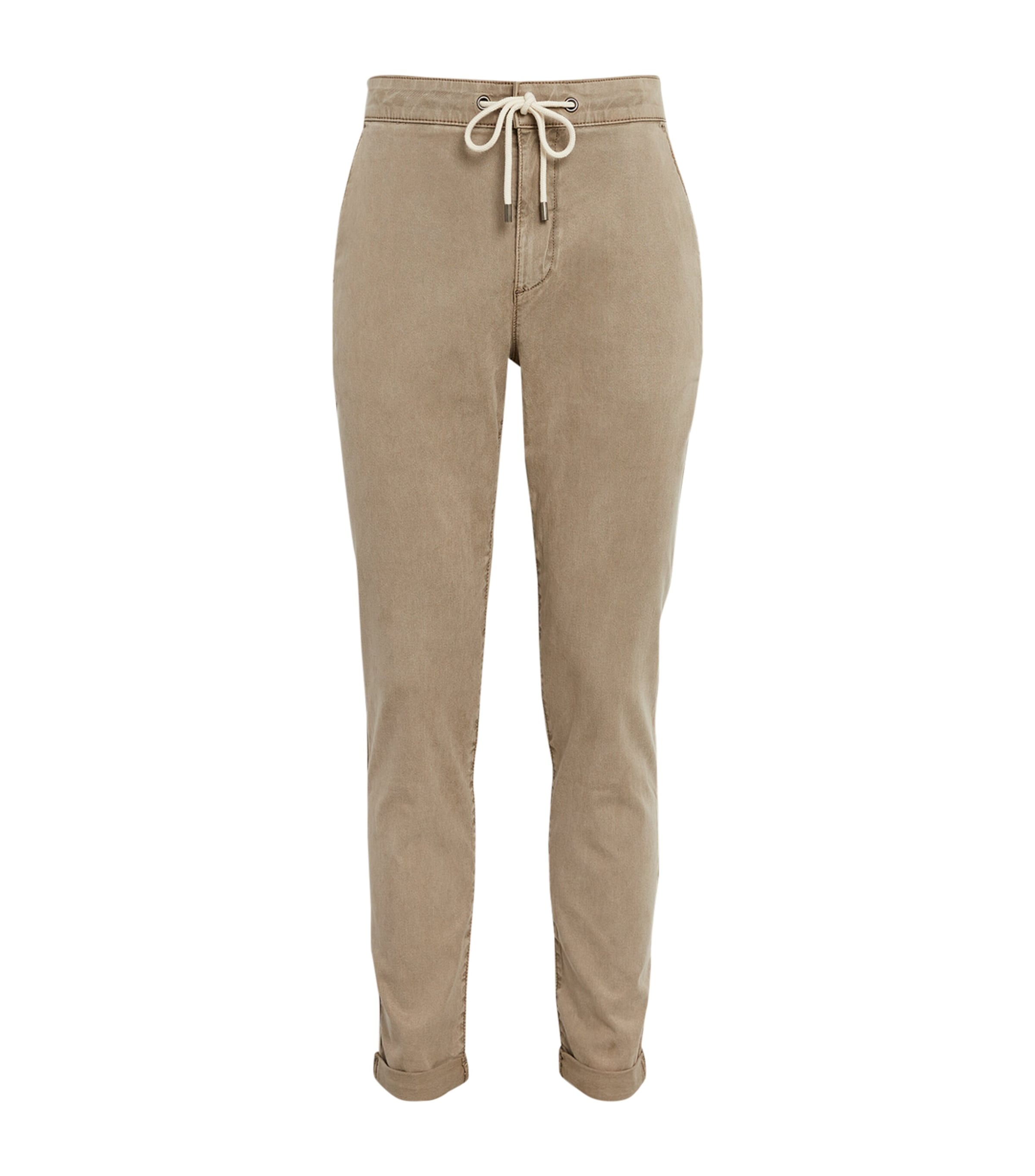 PAIGE Mens Drawstring Fraser Chinos Coastal Beige Image 1