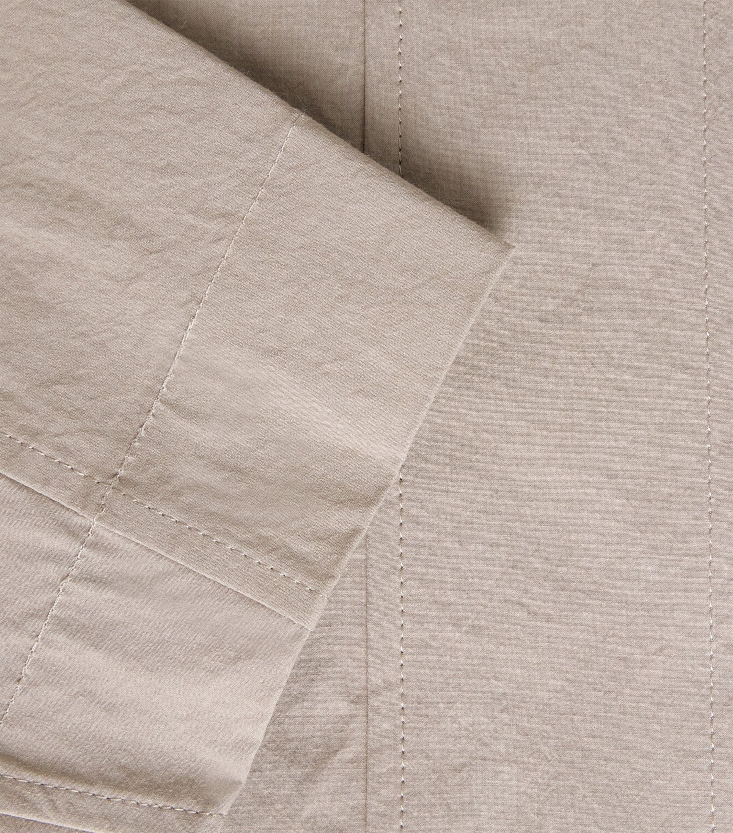 St. Agni Womens Stretch-Organic Cotton Carpenter Jacket Grey Stone Image 6