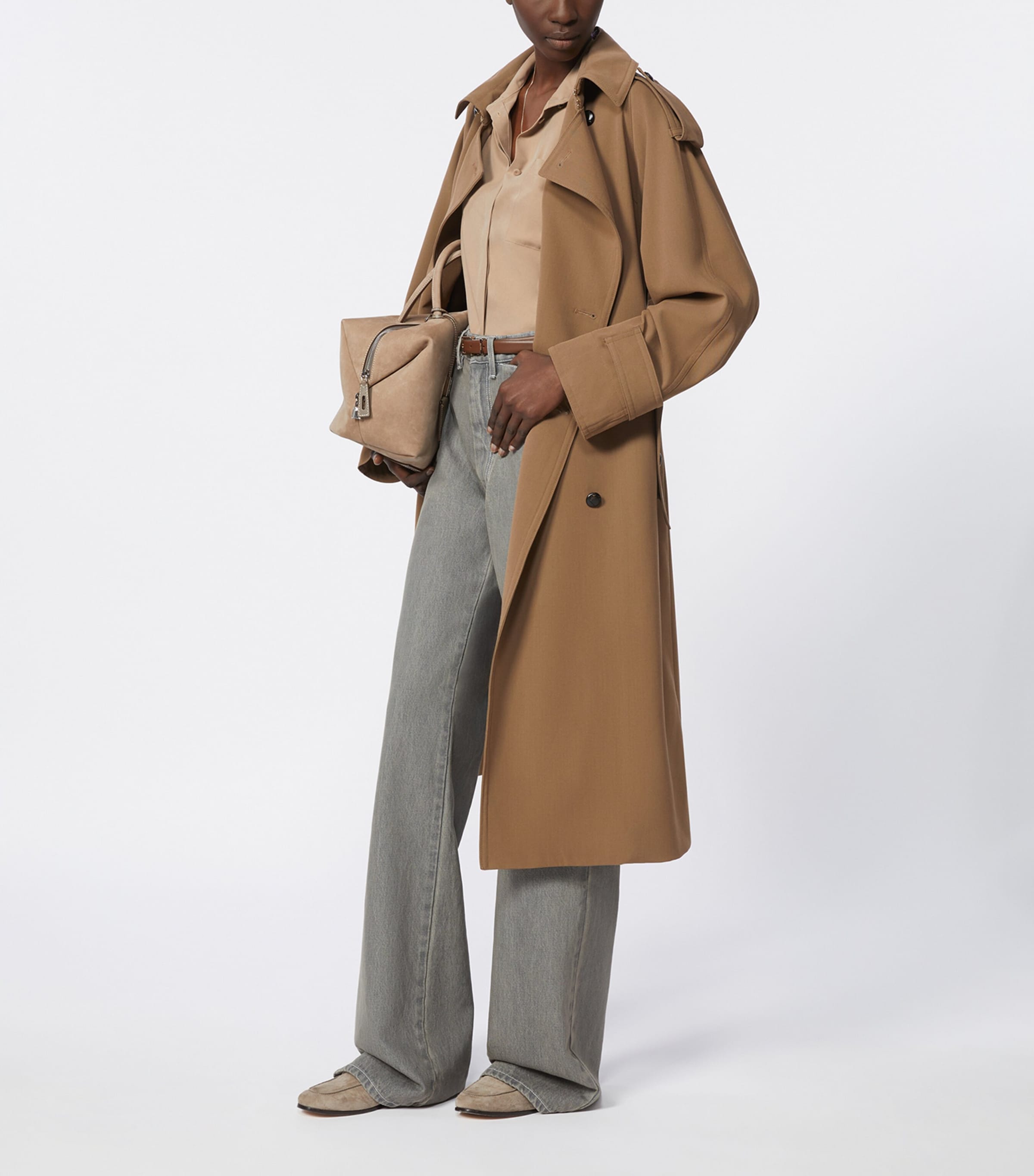 Silk Shirt HAZELNUT BROWN Image 2