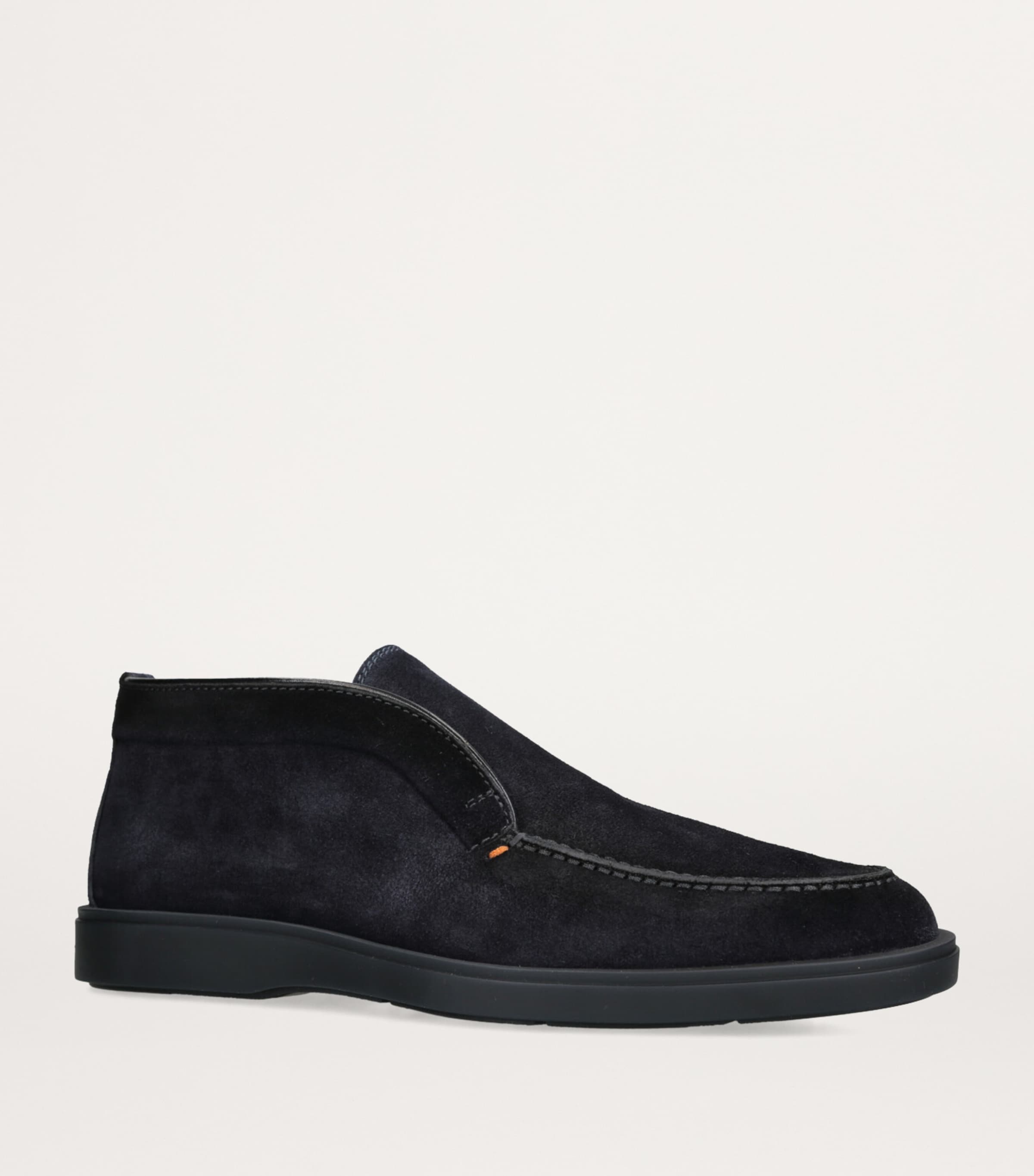 Suede Detroit High-Top Loafers NAVY Image 3