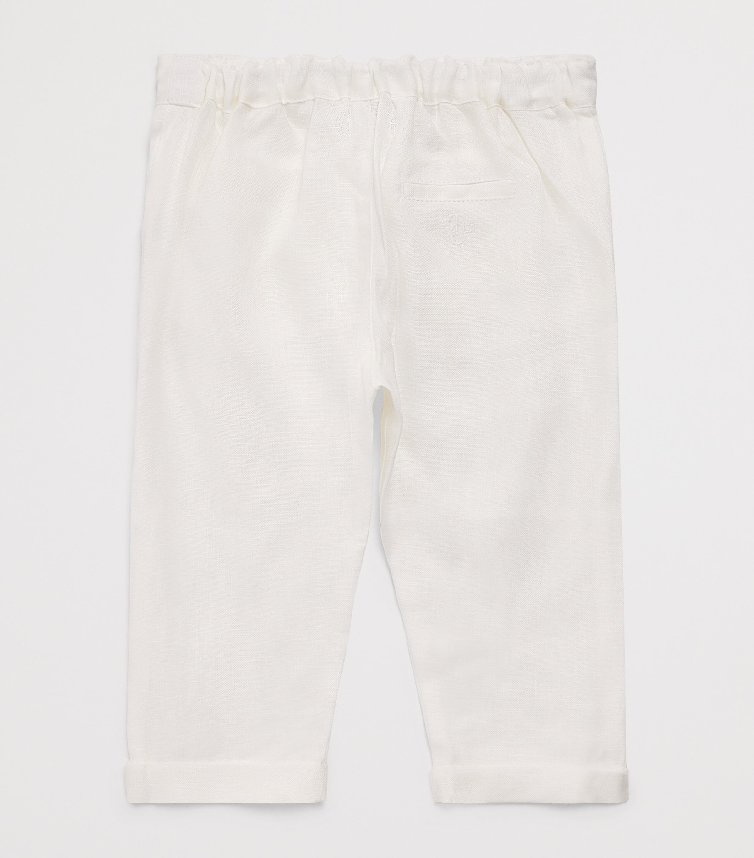 Linen Ceremony Trousers (3 Months - 4 Years) 1BLANC Image 2