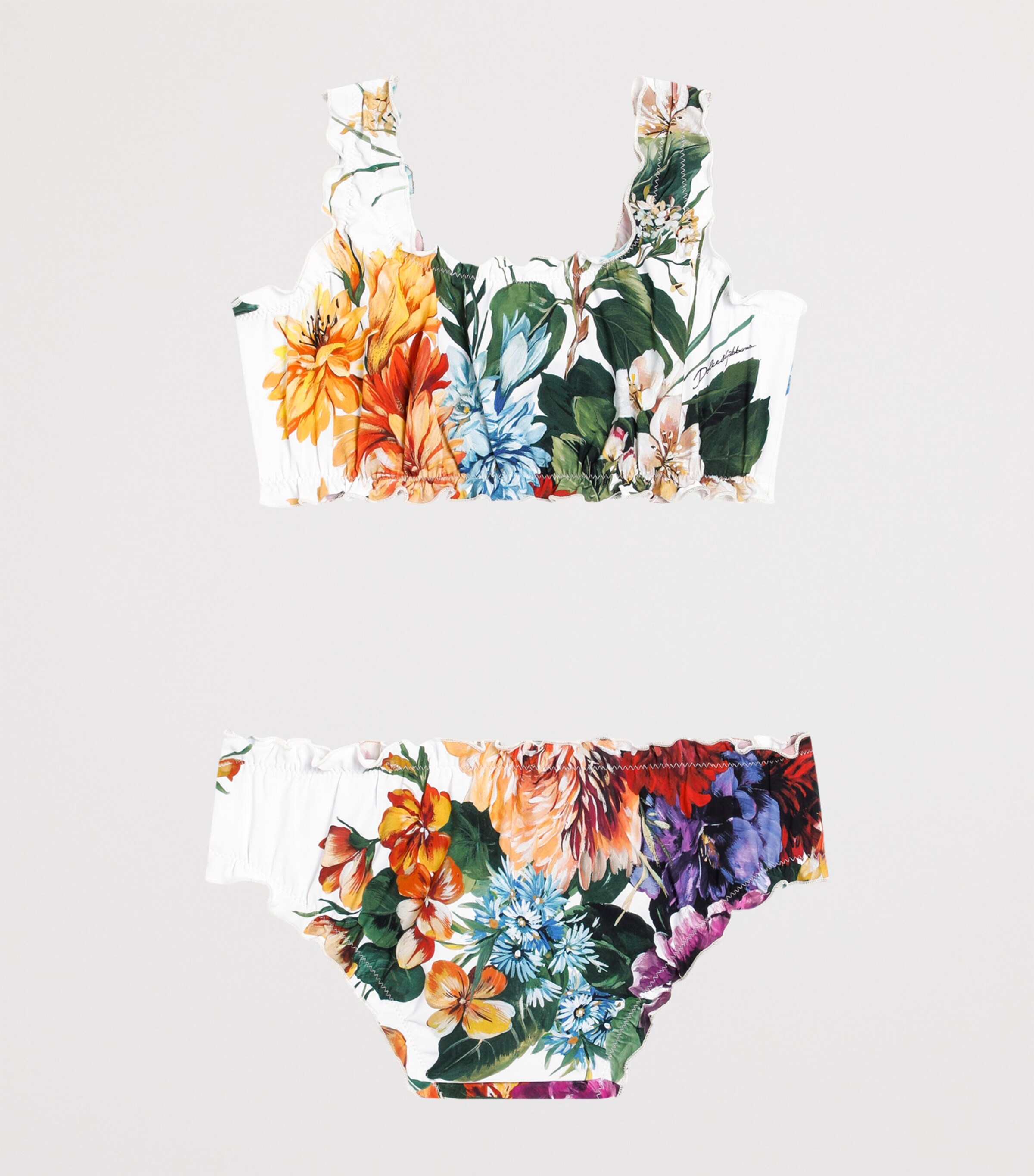 Floral Print Bikini (2-6 Years) HA5PC-B.FIORI C Image 2