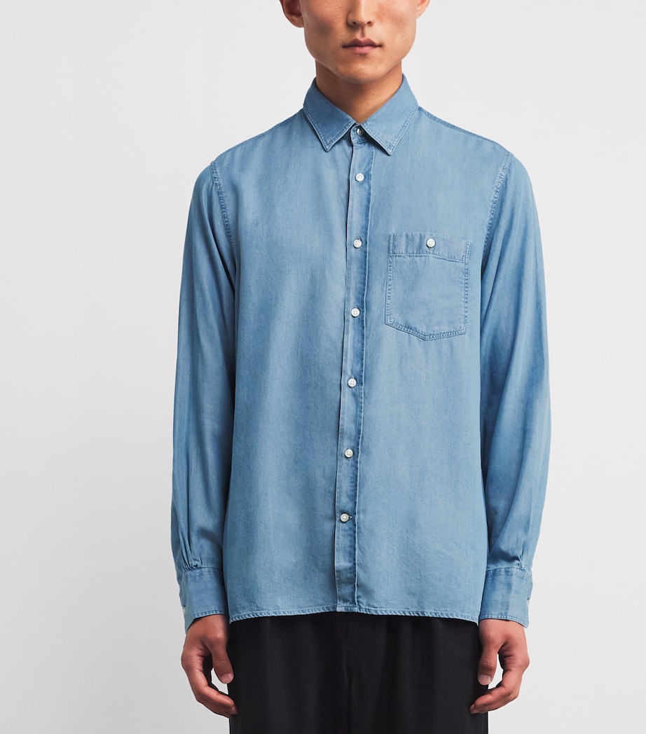 Denim Shirt MID INDIGO Image 3