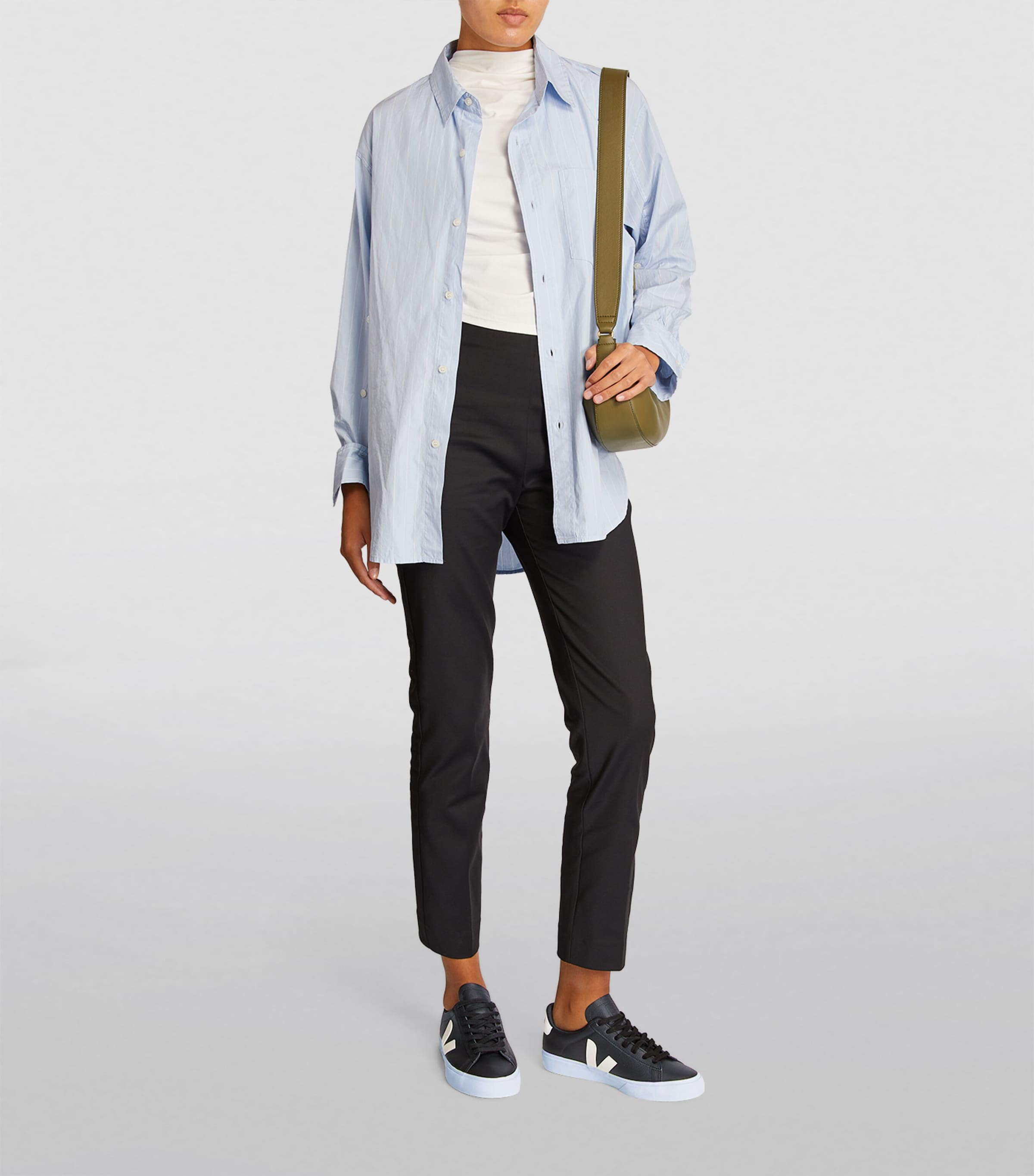 Leather Campo Sneakers BLK/OTHER Image 4