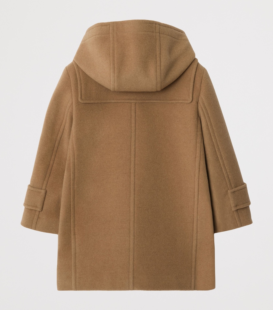 Wool Duffle Coat (3-12 Years) ARCHIVE BEIGE IP CHK Image 2
