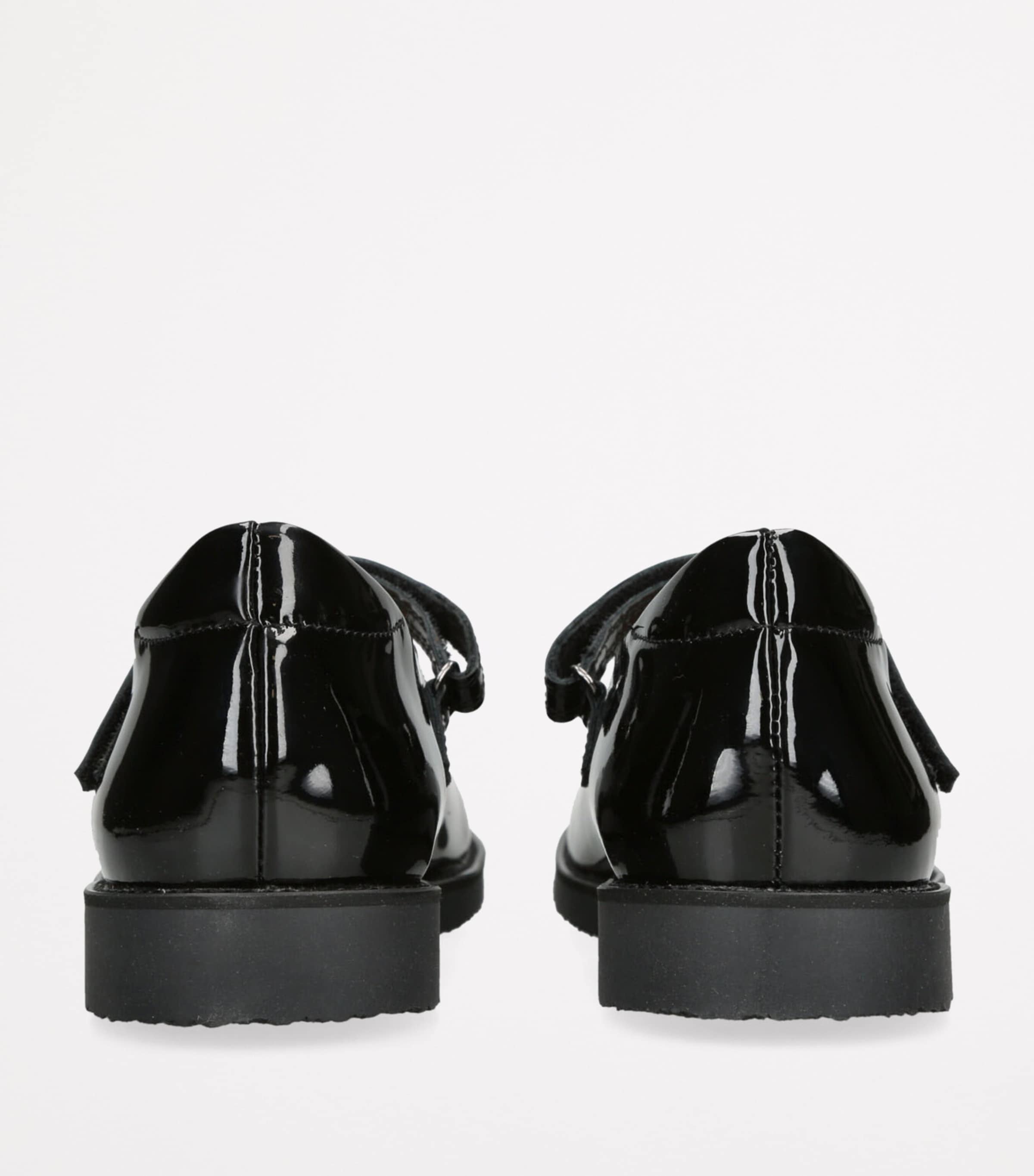 papouelli Patent Leather Emilia Mary Janes Black Image 2