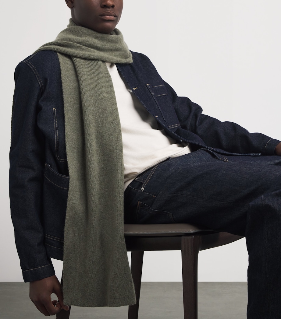 Lambswool Classic Scarf CROCO Image 3