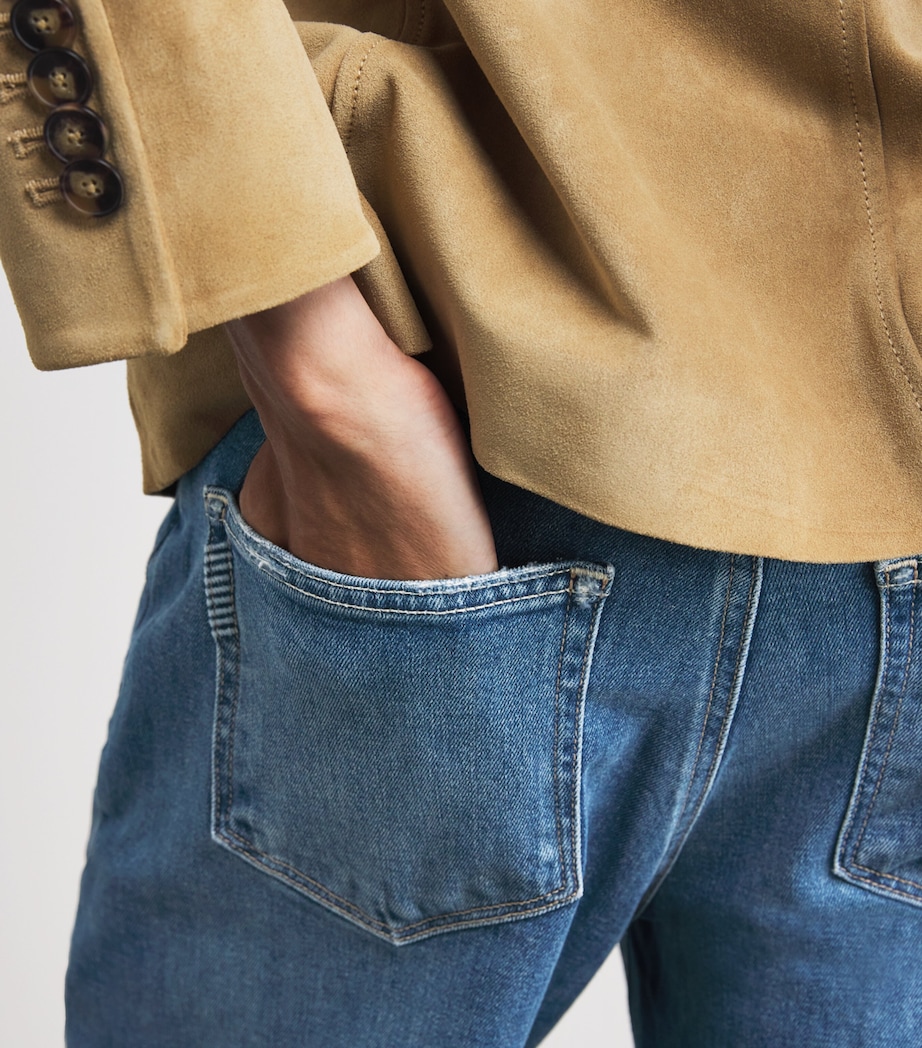 Alexis High-Rise Wide-Leg Jeans POET Image 6