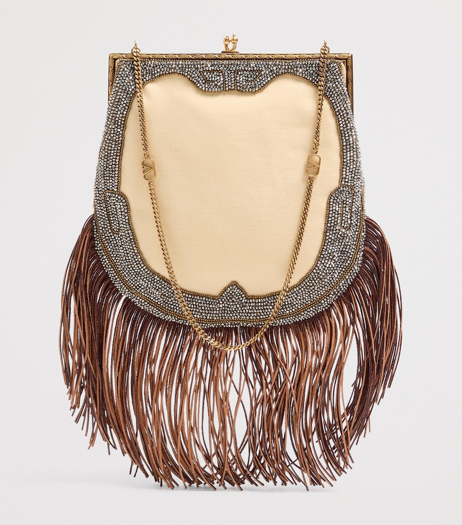 Embellished Floral Shoulder Bag AUP Image 2