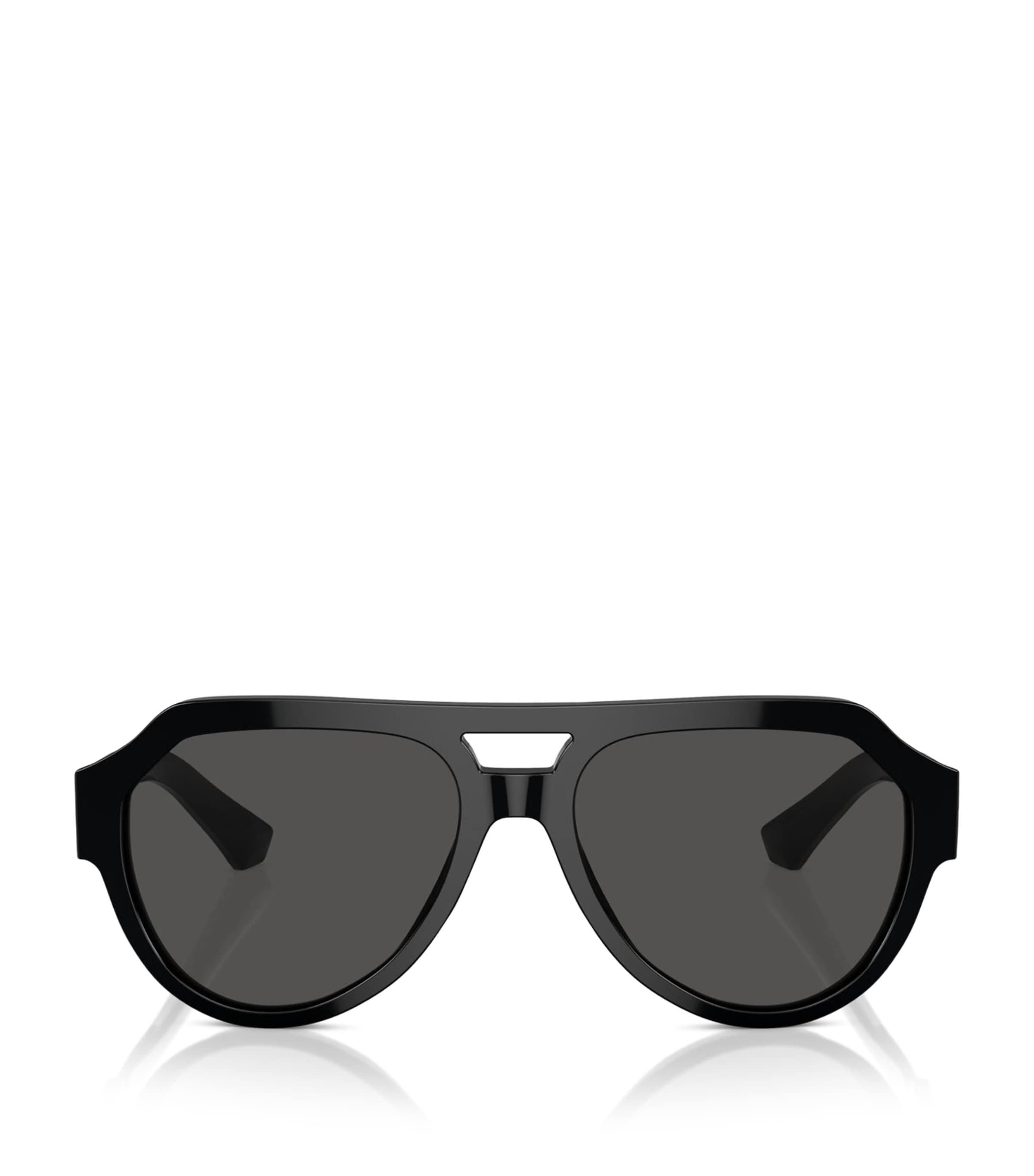 Dolce & Gabbana Metal Dg4466 Sunglasses In Black