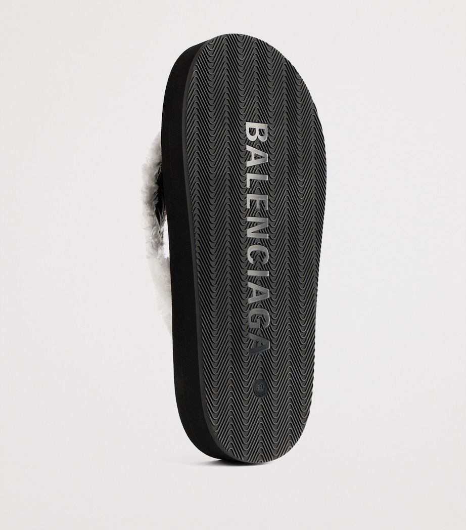 Balenciaga Fringed Jet Lag Flip Flops Image 7