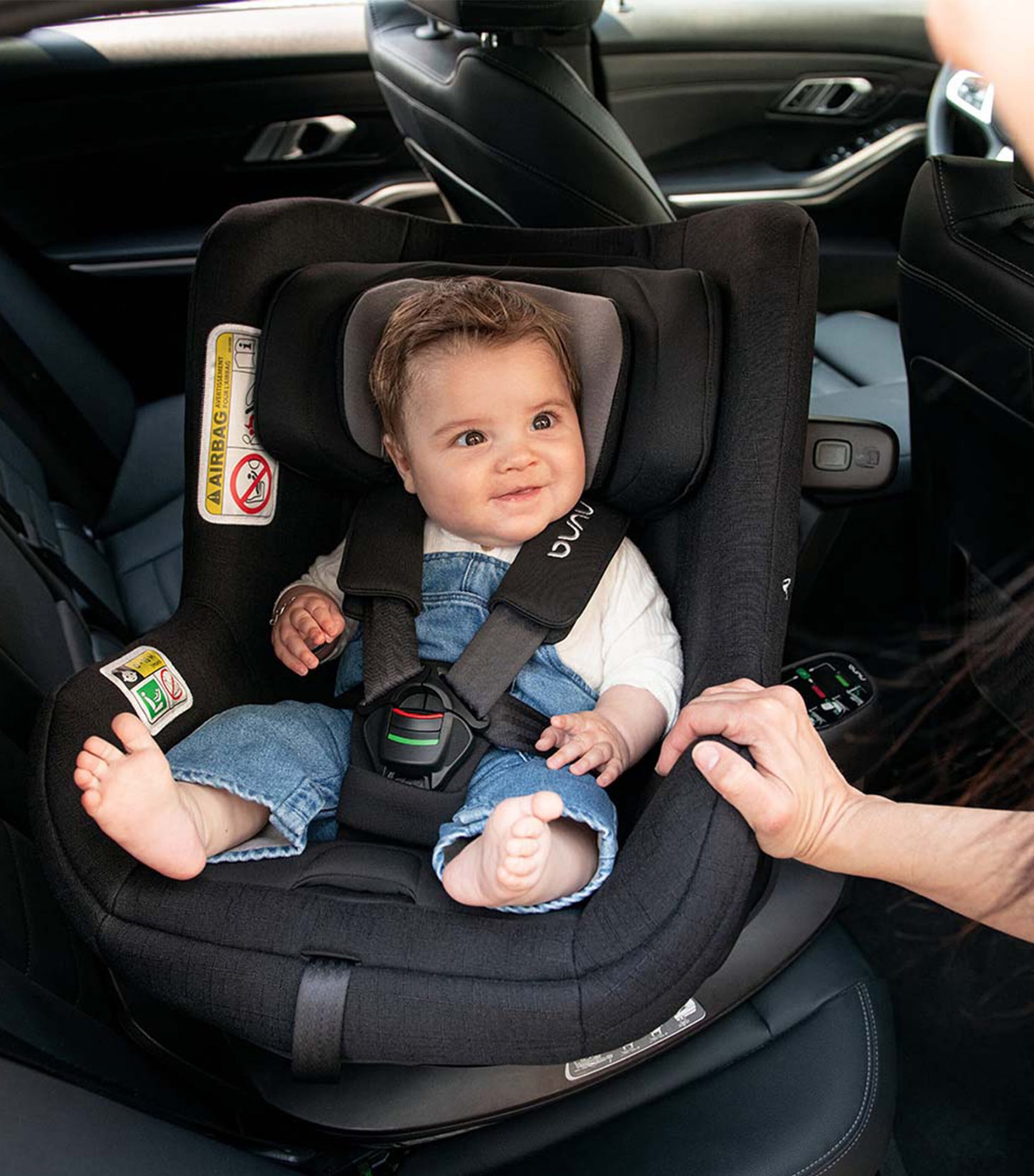 Nuna TODL Next Car Seat Caviar Image 8