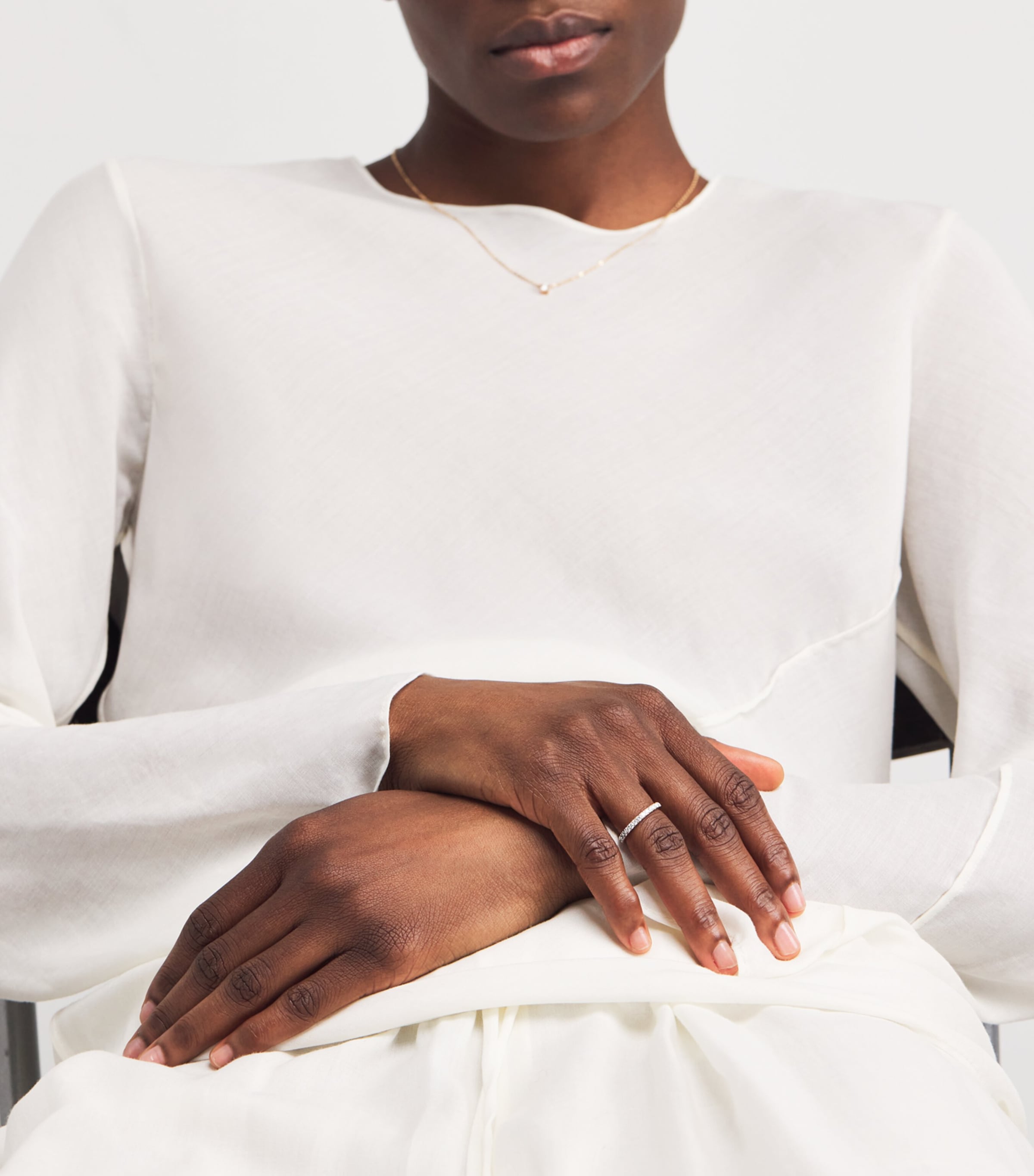 Rose Gold and Diamond Eternity Ring (0.72ct) ROSE GOLD Image 4