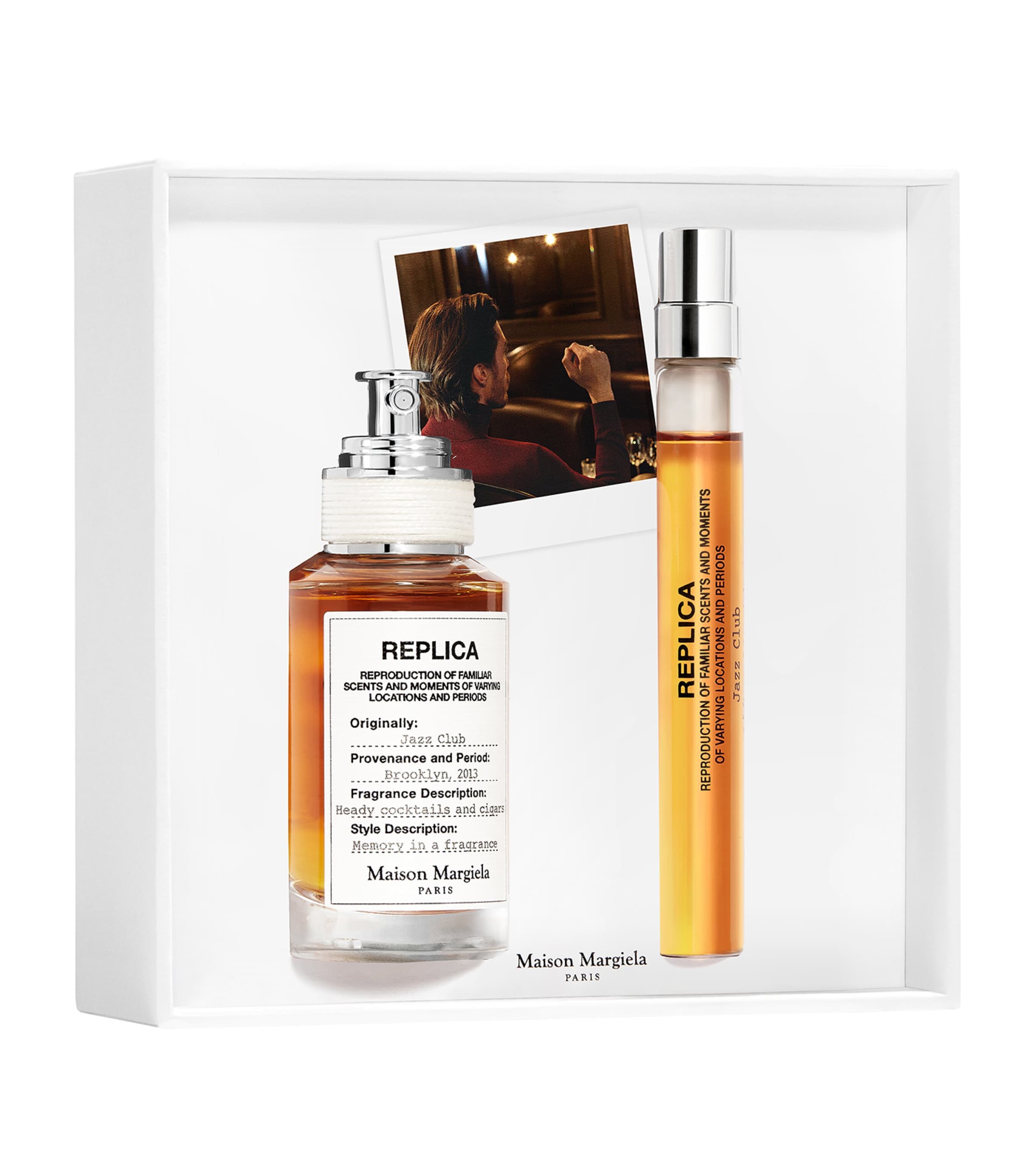 Maison Margiela Replica Jazz Club Eau De Toilette Fragrance Gift Set In White