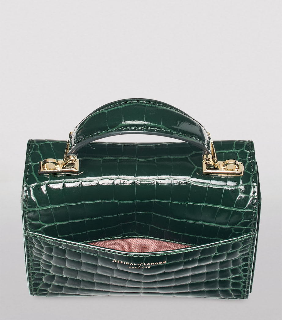 Mini Mayfair Top-Handle Bag EVERGREEN Image 7