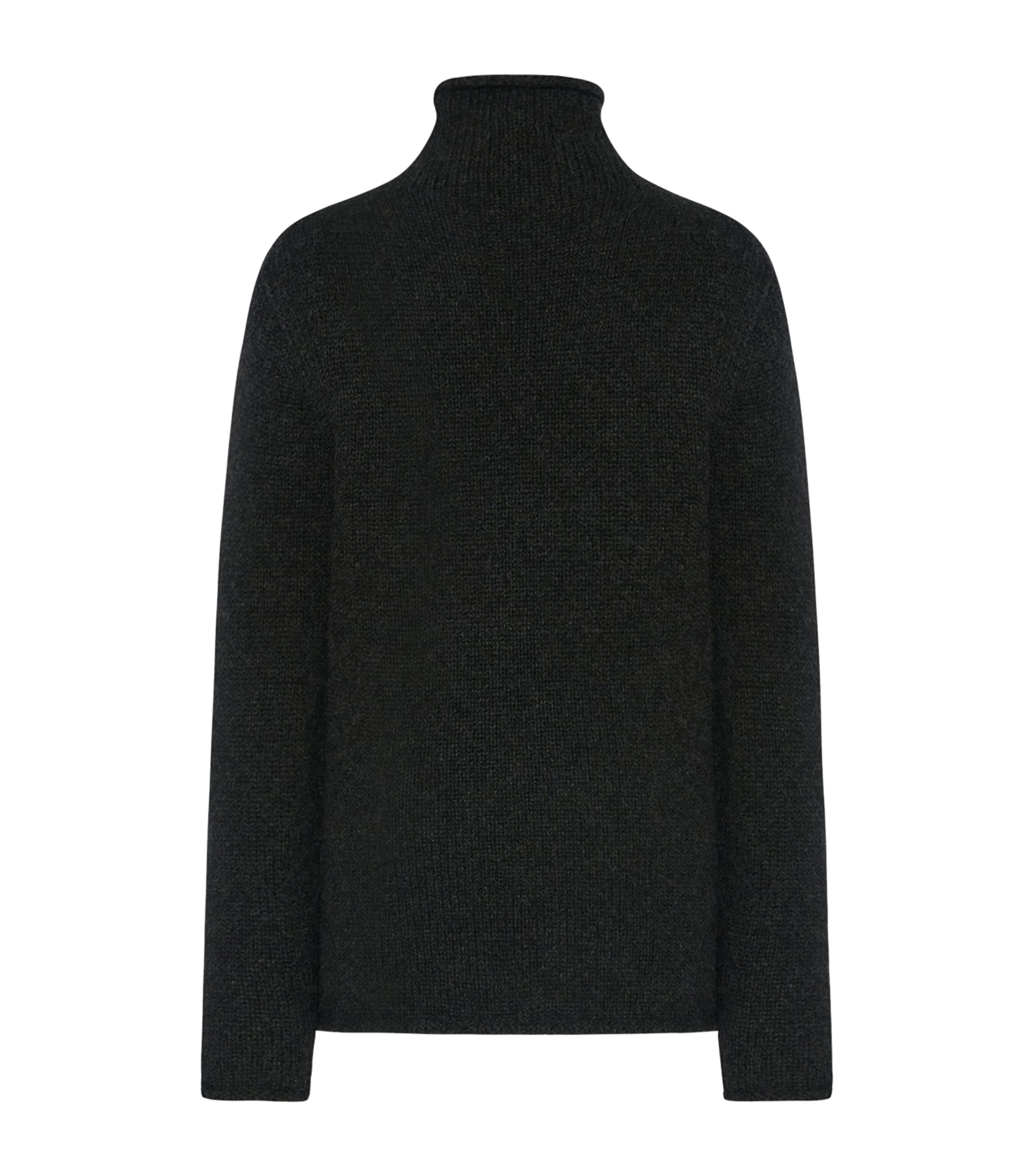 Mariam Cashmere Sweater CHARCOAL MELANGE Image 2