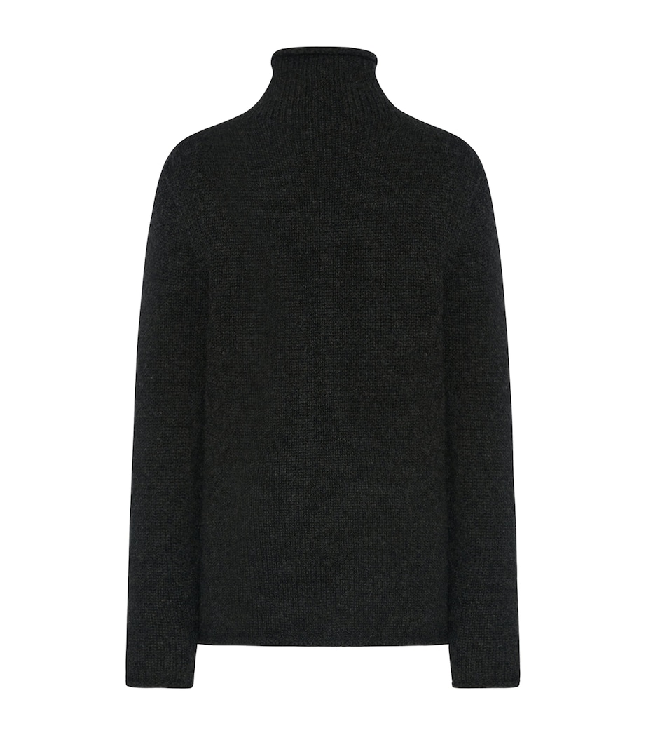 Mariam Cashmere Sweater CHARCOAL MELANGE Image 2