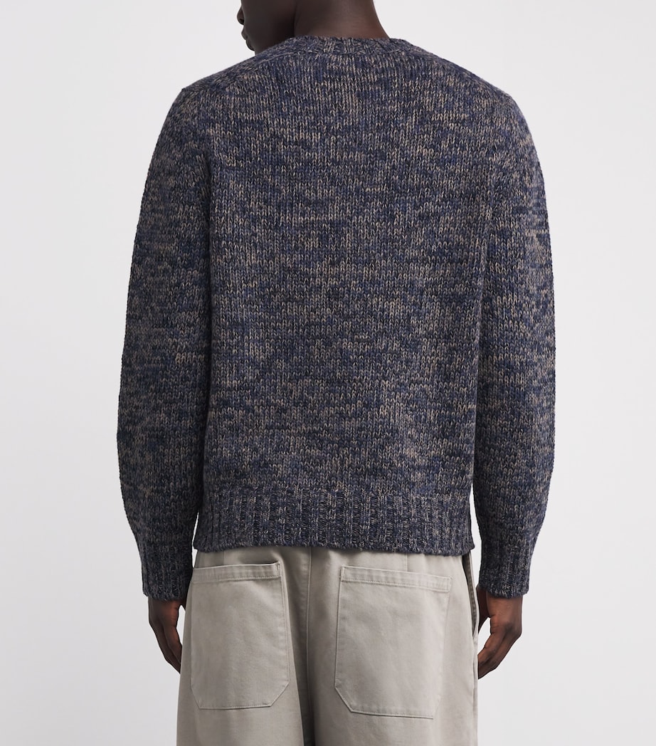 Wool-Blend Marl Sweater 406 CSC MEGA MARL Image 4