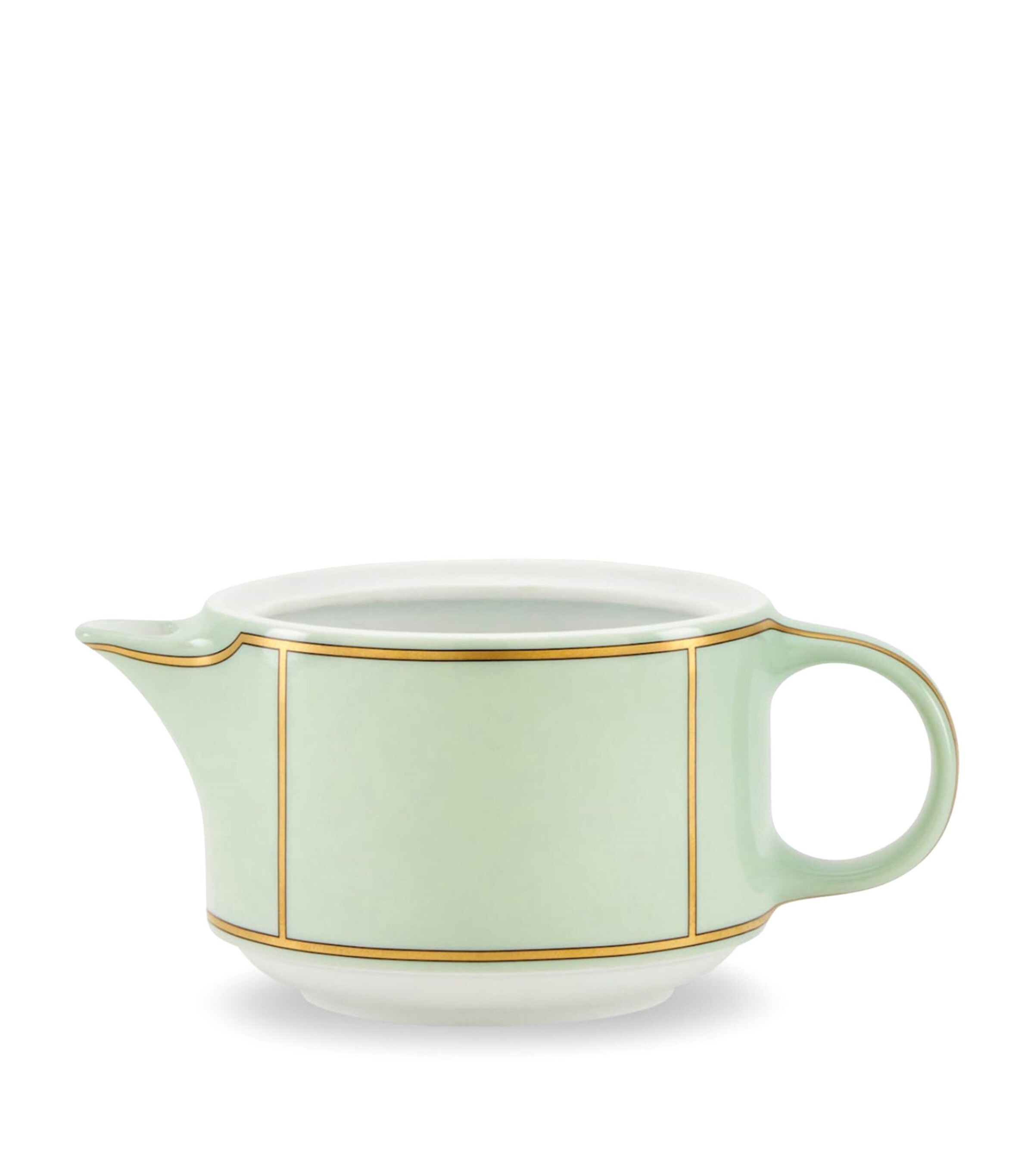 GINORI 1735 Porcelain Colonna Diva Verde Milk Jug (300ml) Image 2