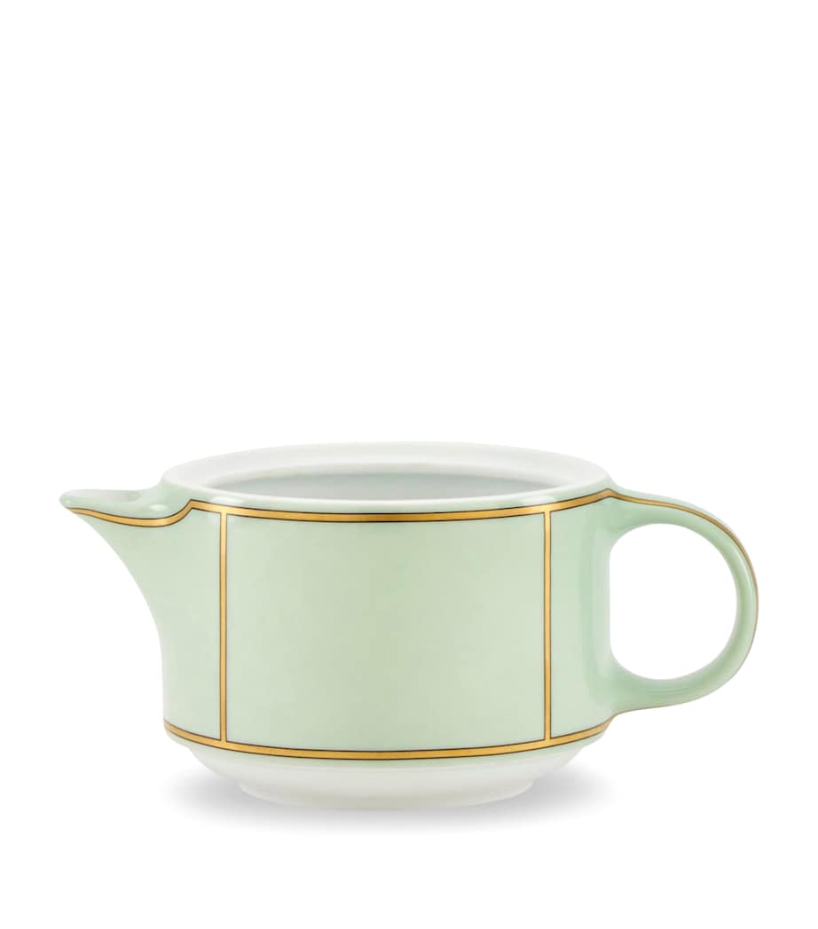 Porcelain Colonna Diva Verde Milk Jug (300ml) G00134900 Image 2