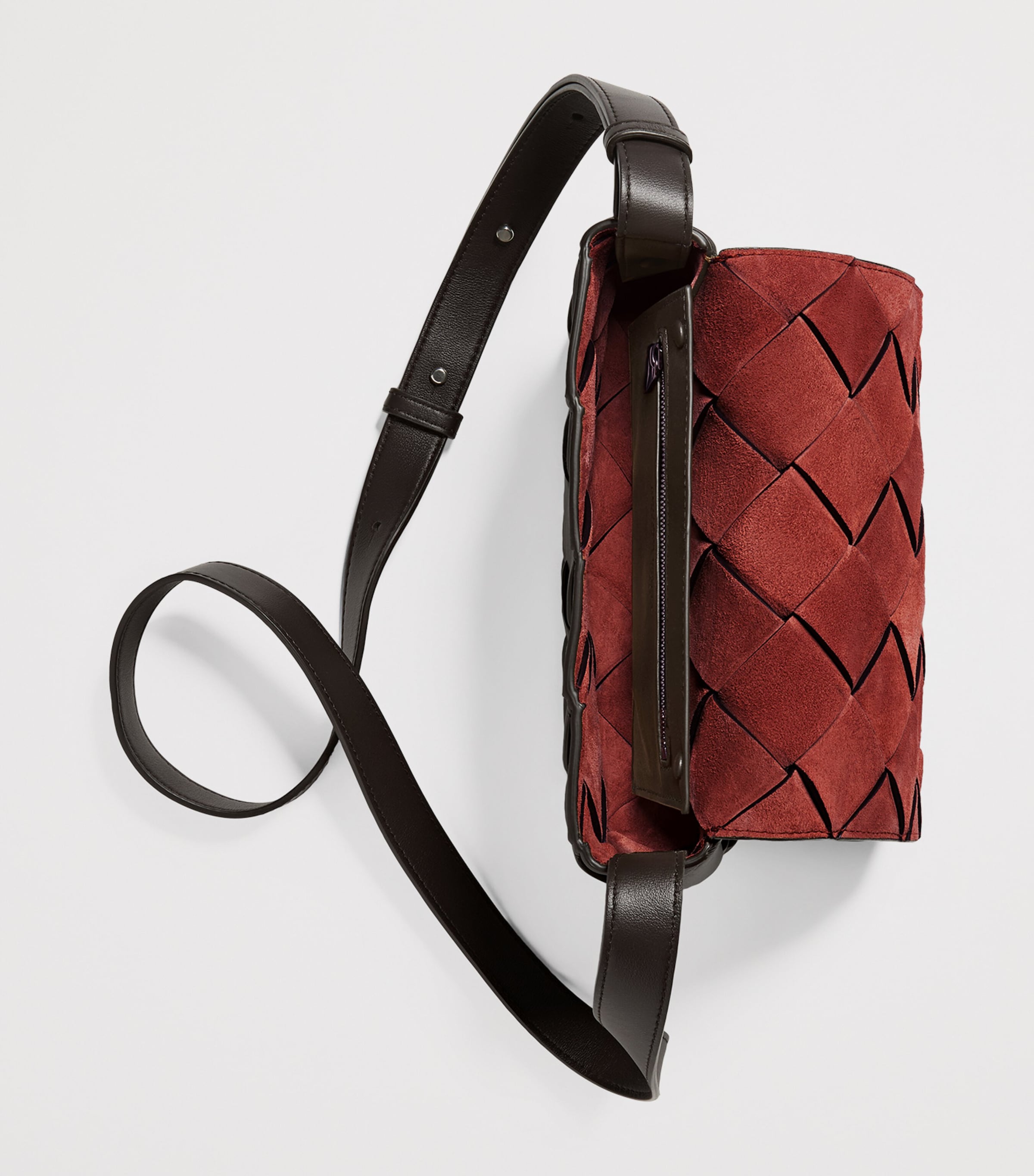 Bottega Veneta Leather Diago Cross-Body Bag Image 4