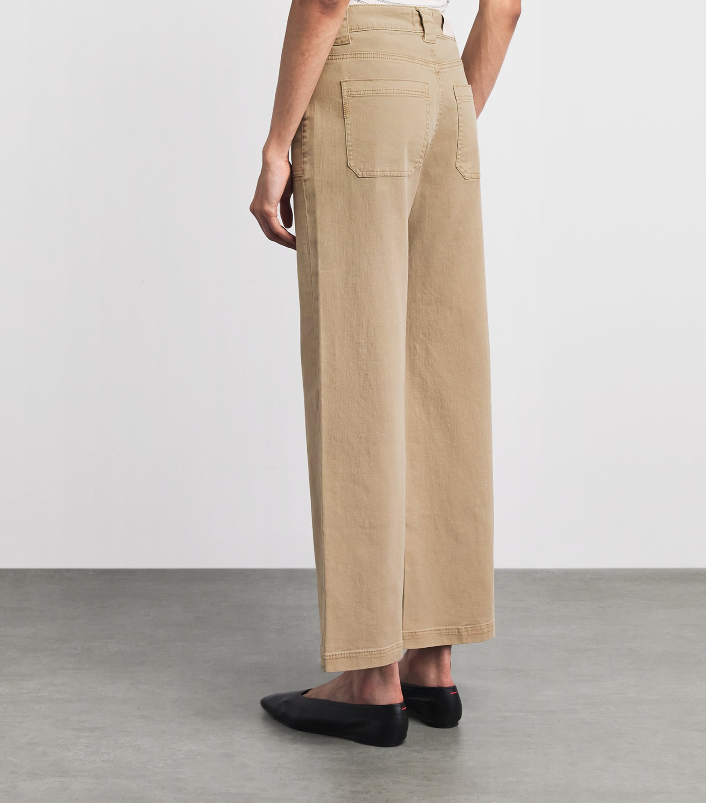 PAIGE Womens Ari Bootcut Jeans Vintage Beechwood Image 5