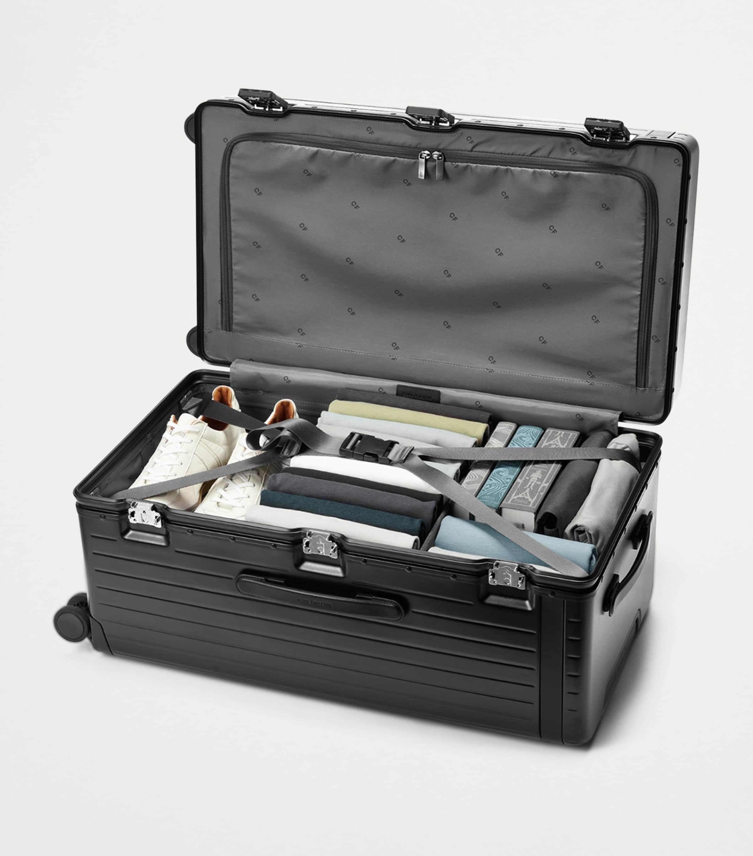 Trunk Spinner Check-In Suitcase (73cm) BLACK/BLACK Image 5