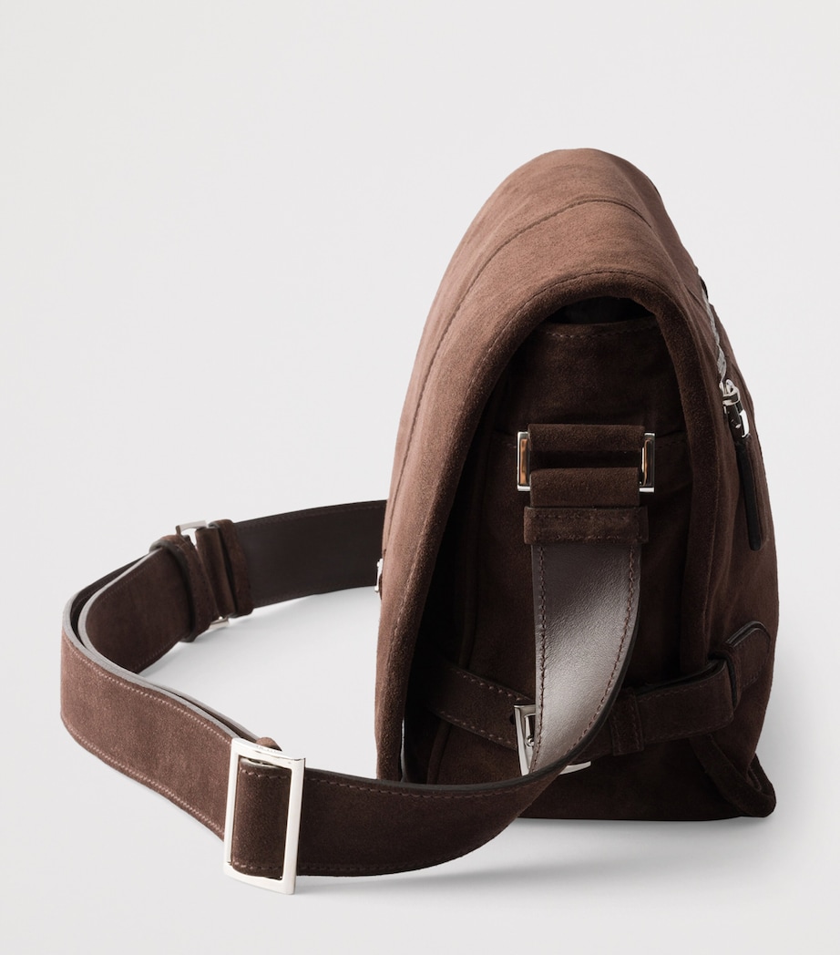 Suede Shoulder Bag F0003 Image 5