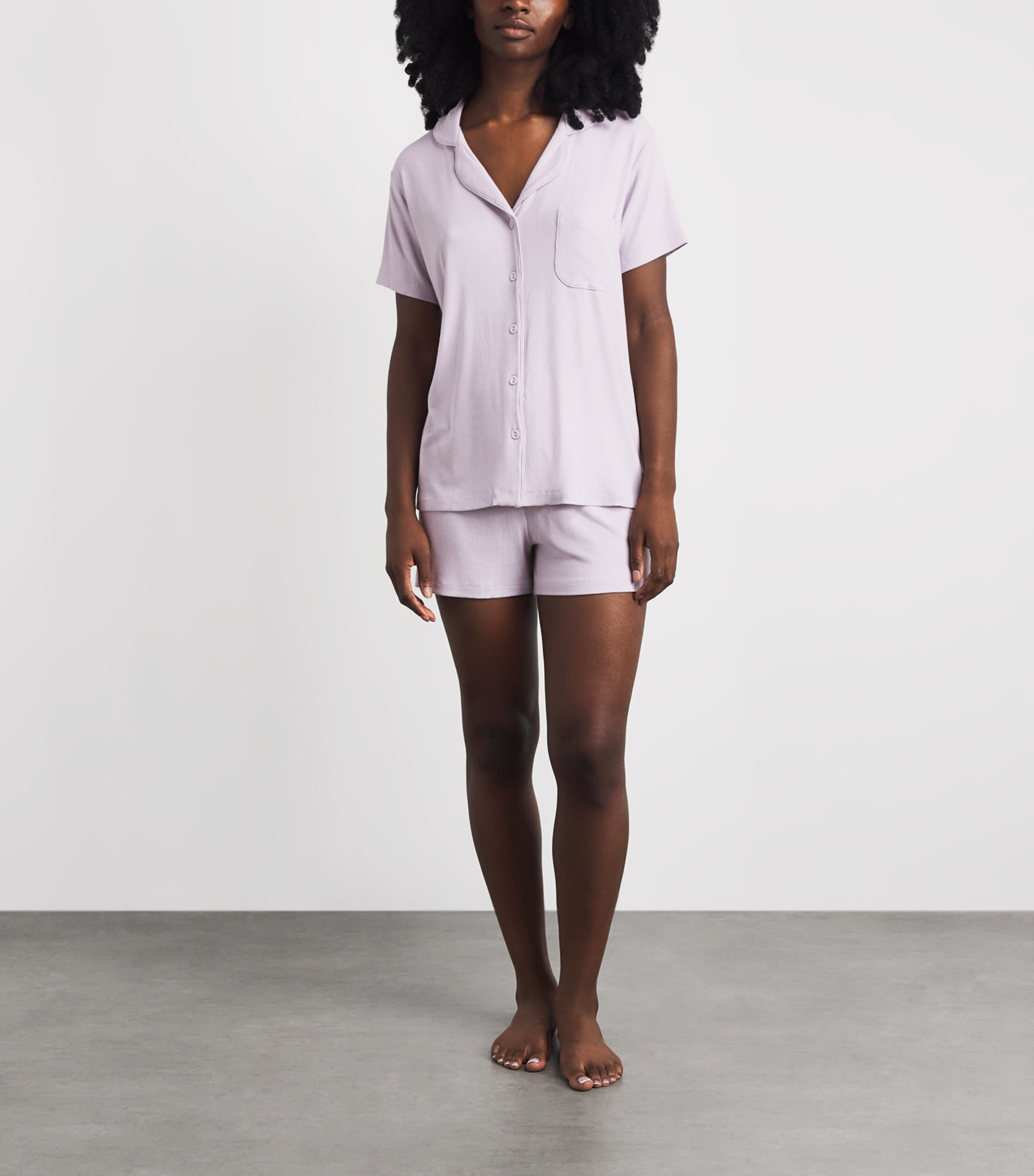 Skims Womens Soft Lounge Short Pyjamas Iris Mica Image 2