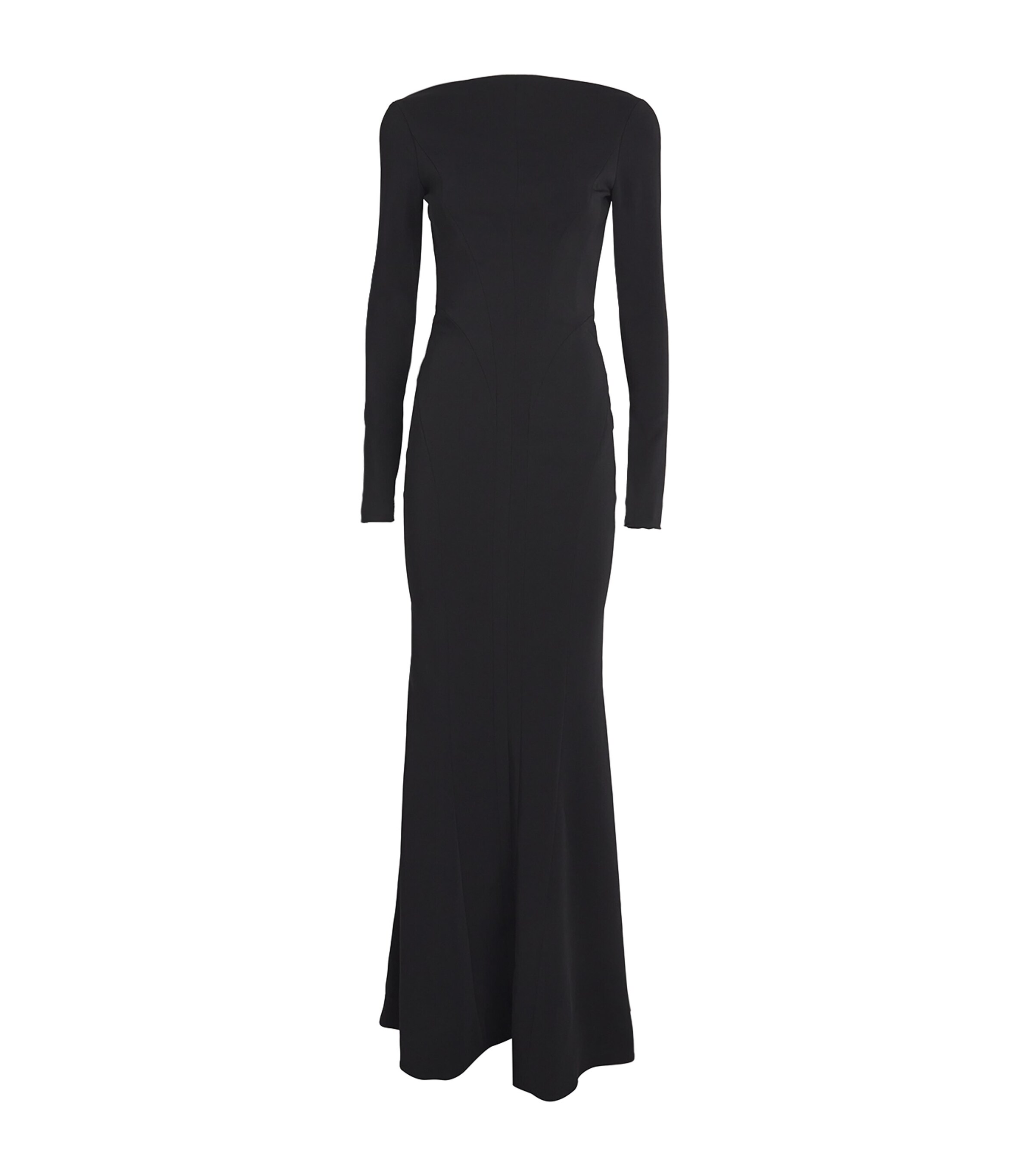 Mugler Open Back Maxi Dress Harrods UK