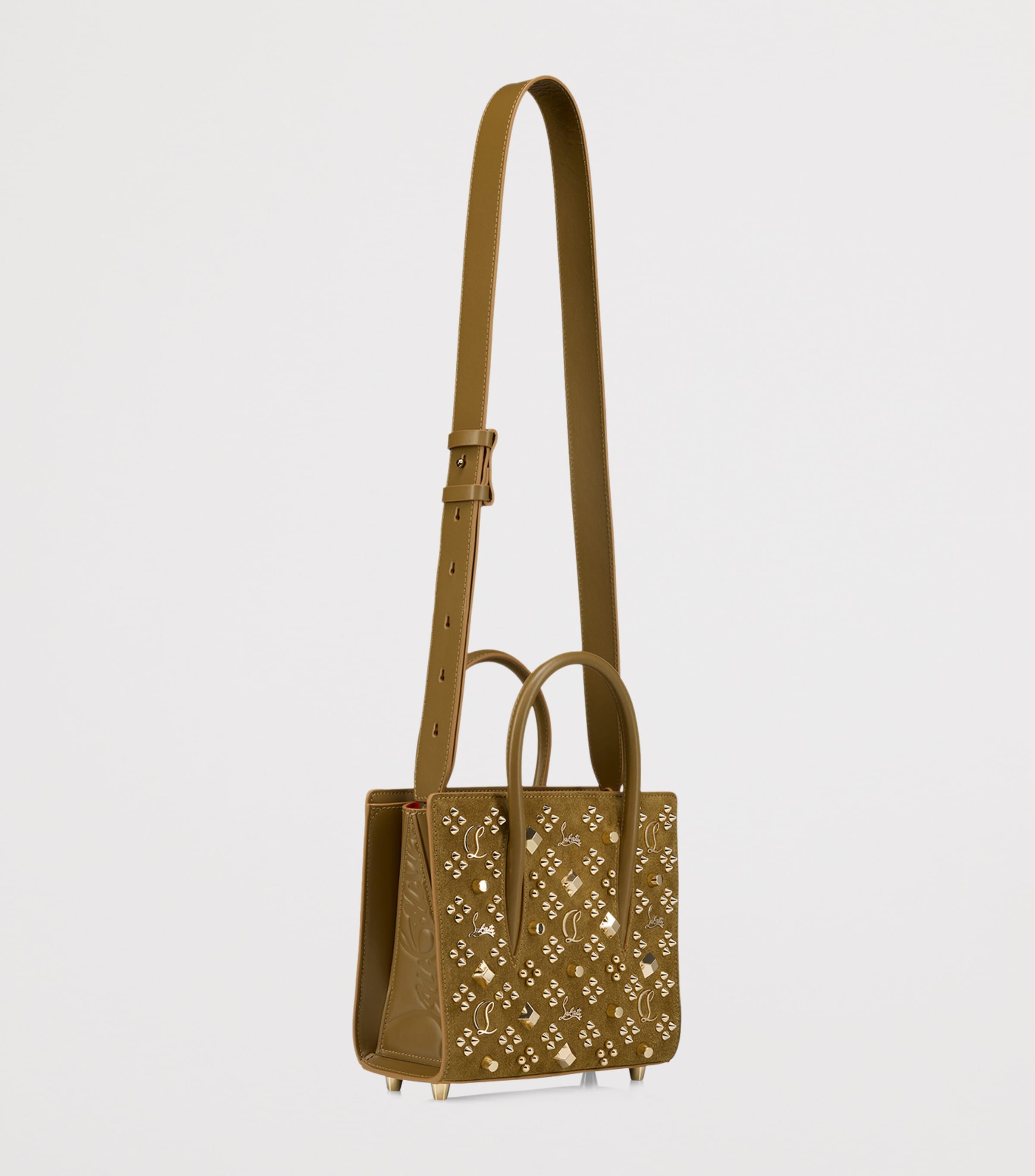 Paloma Mini Suede Top-Handle Bag Z089 Image 2