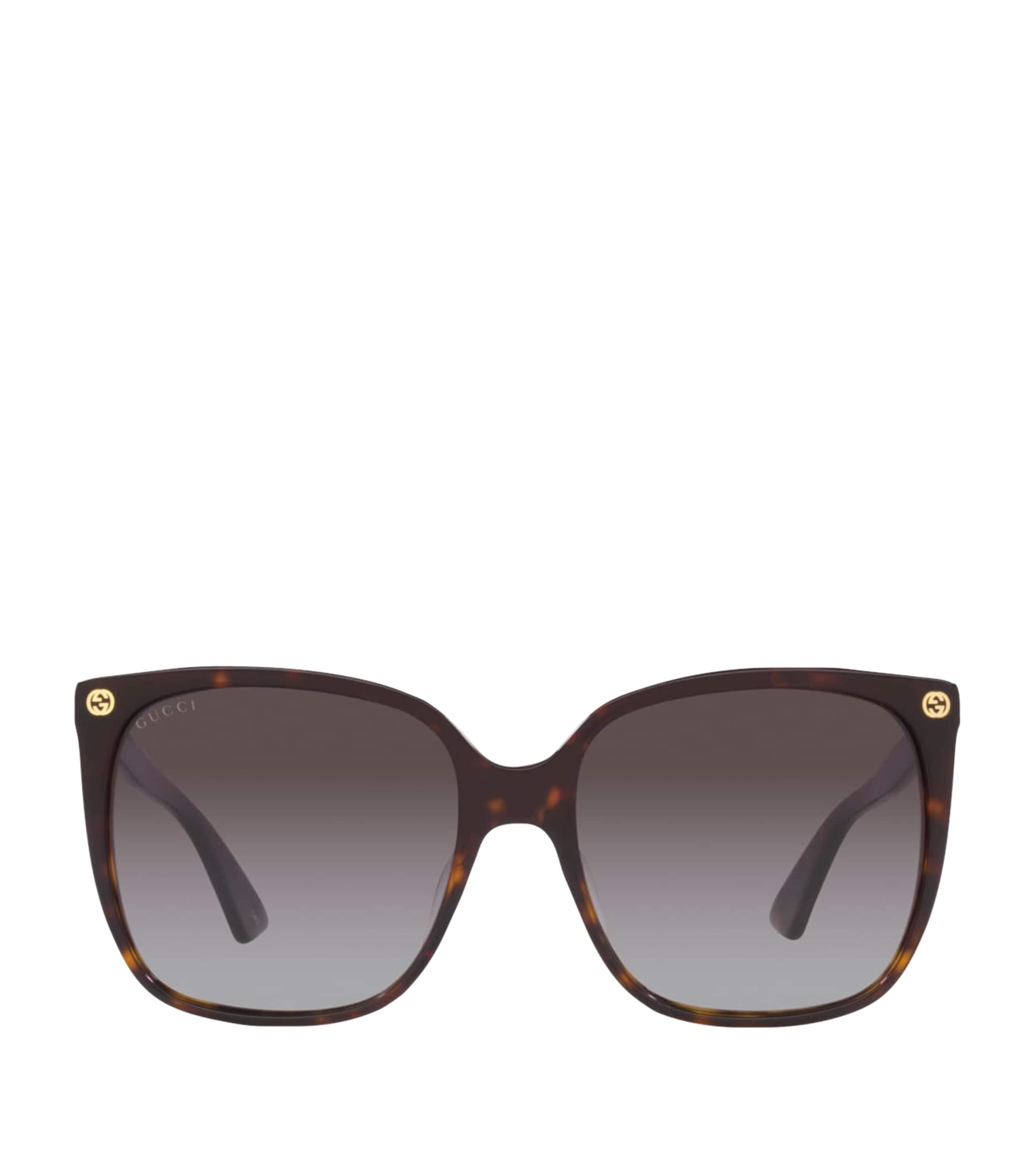 Gucci Womens Brown Gg0022s Cat Eye-frame Acetate Sunglasses In Brown
