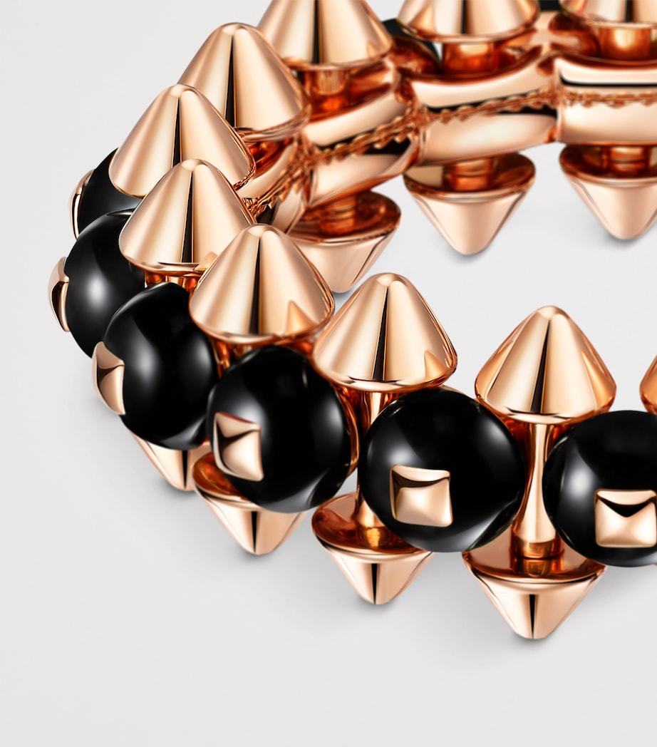 Cartier Rose Gold and Onyx Clash de Cartier Ring Rose Gold Image 6