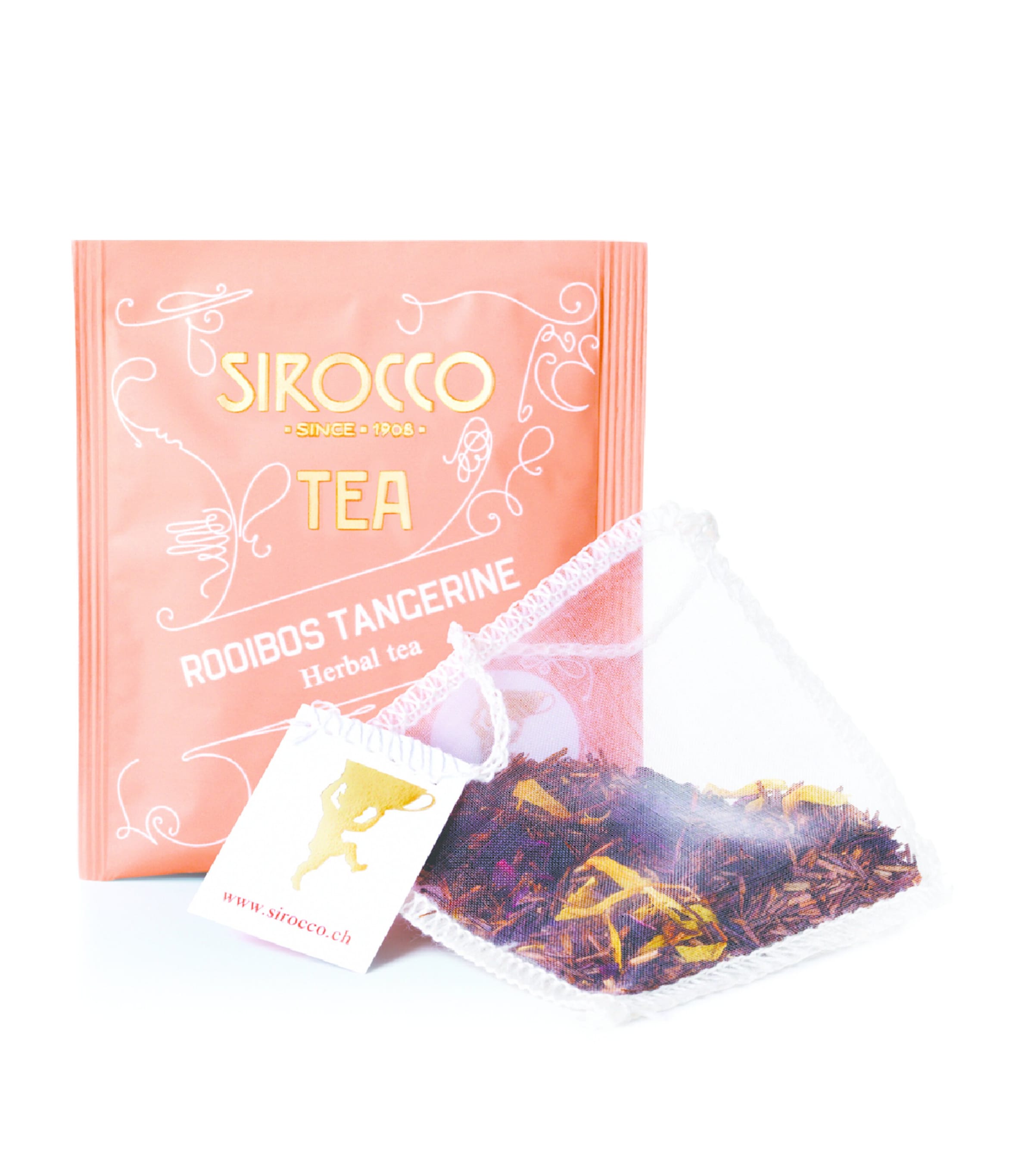 Rooibos Tangerine Tea (20 Tea Bags) NO COLOUR Image 1