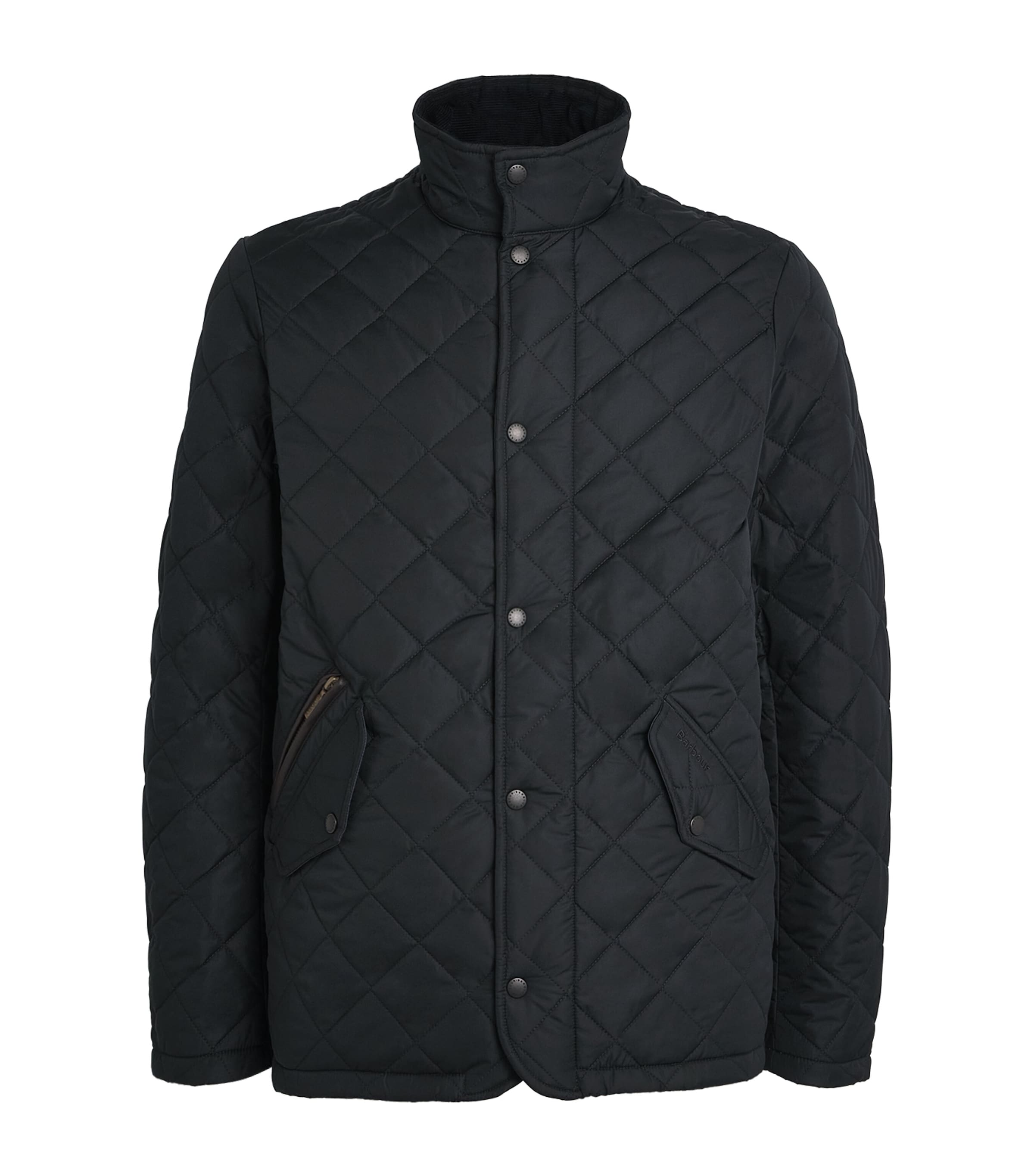 Barbour Mens Chelsea Sportsquilt Jacket Navy Image 1
