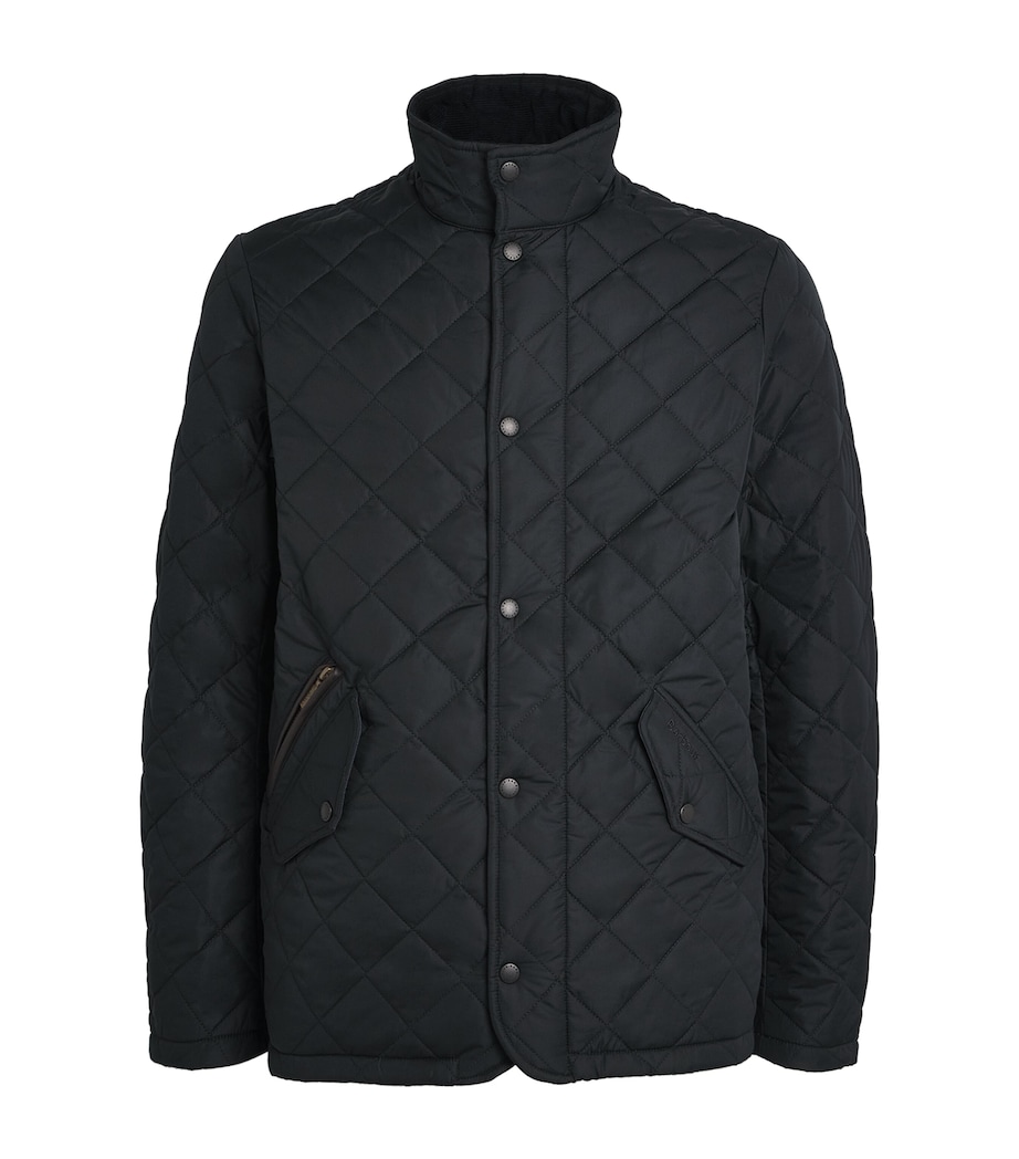 Barbour Mens Chelsea Sportsquilt Jacket Navy Image 1