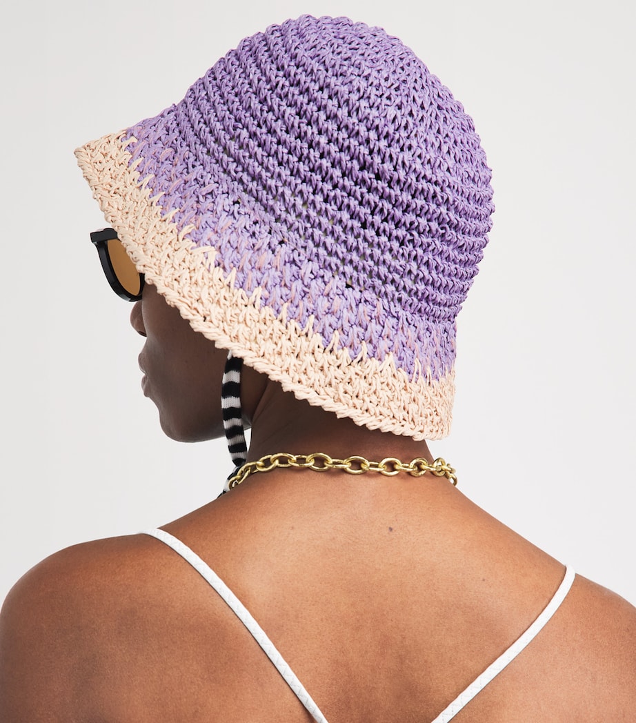Missoni Straw Side-Tie Sunhat Image 2