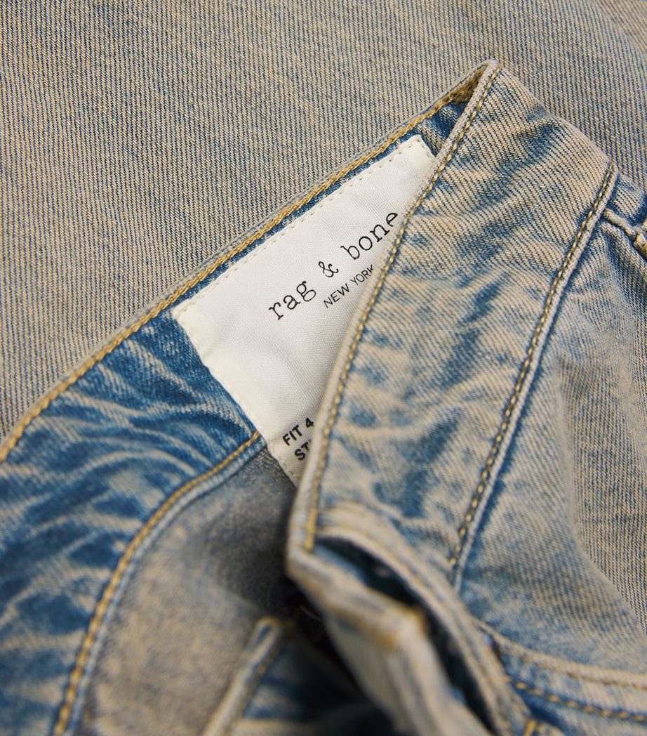 Rag & Bone Mens Fit 4 Straight Jeans Merrick Image 6