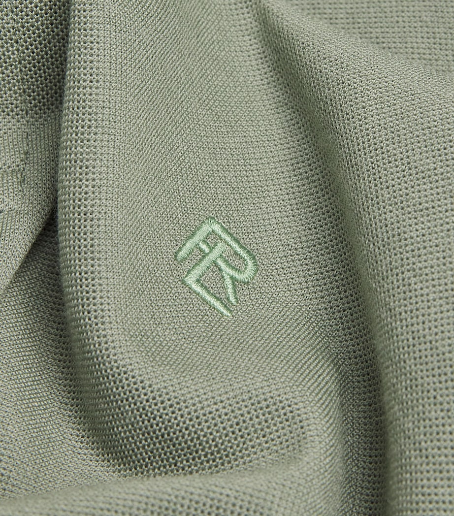 Wool Long-Sleeve Polo Shirt SEA SPRY Image 5