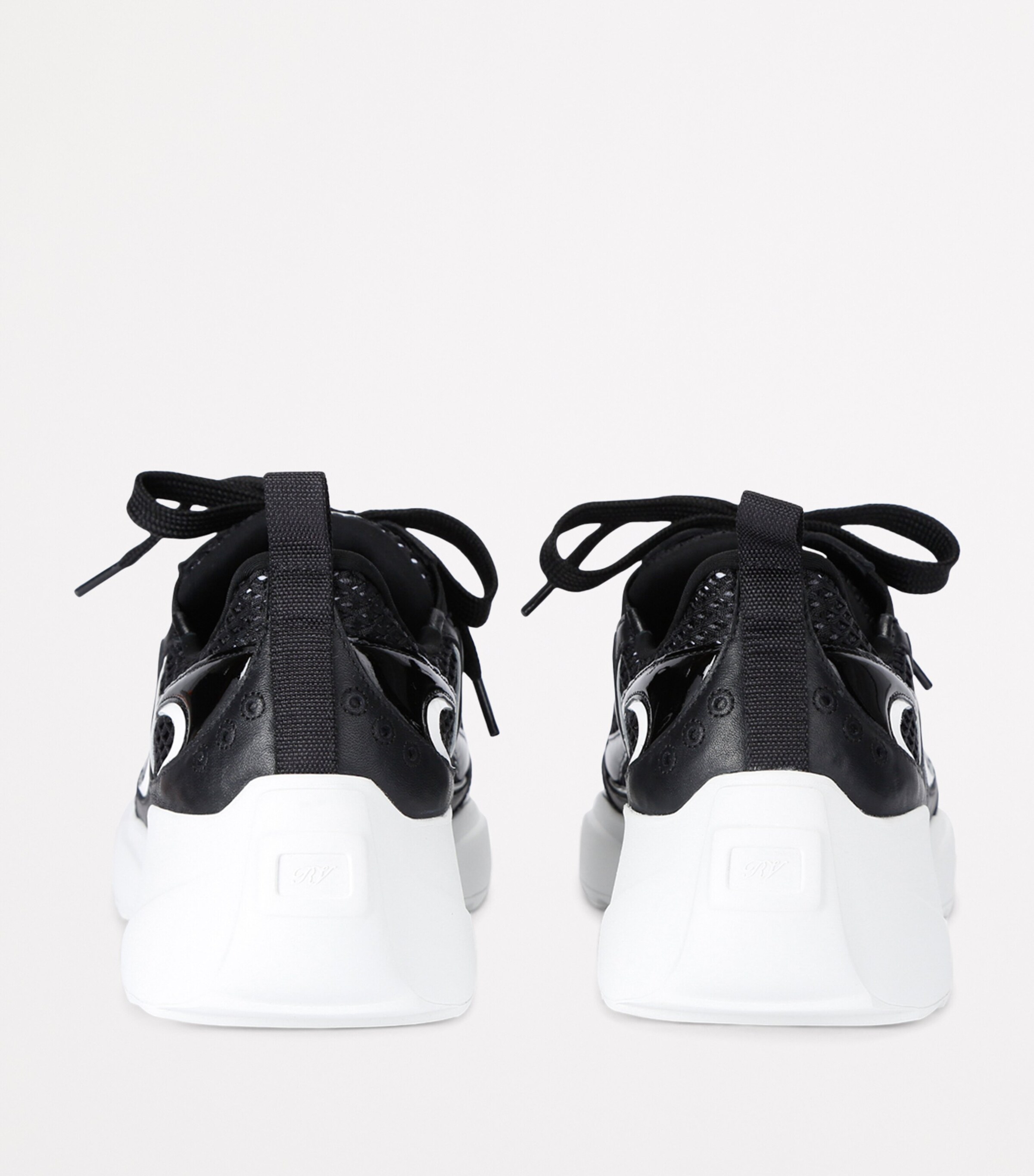 Viv' Run Strass Sneakers BLK/WHITE Image 2
