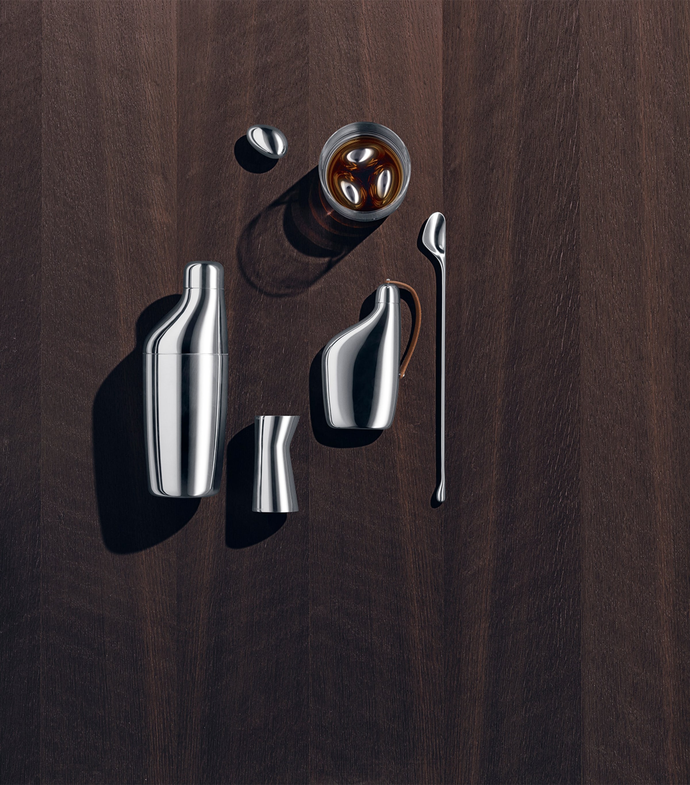 Stainless Steel Ice Cube Trays (Set of 4) STAINLESS STEEL Image 3