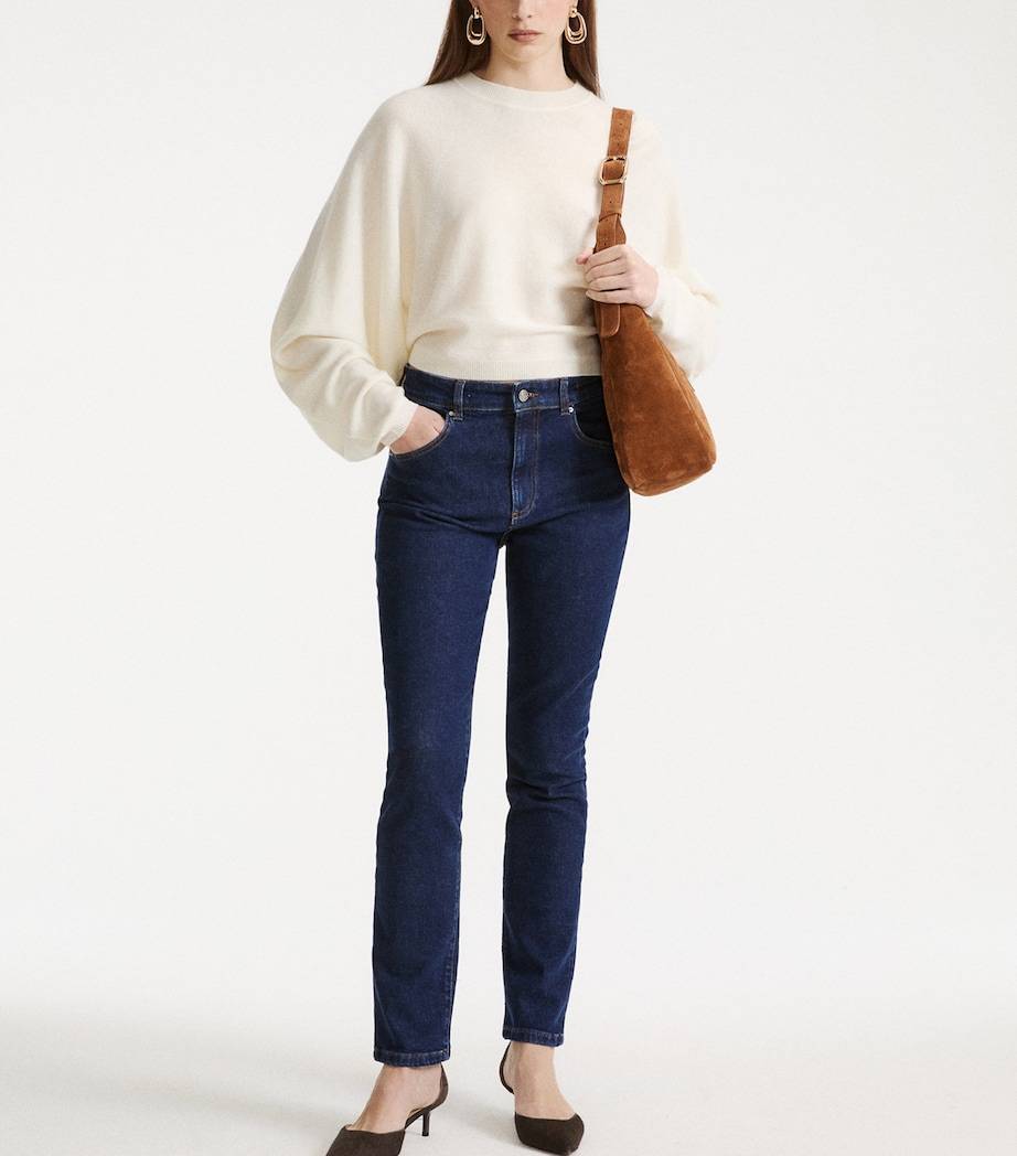 Marella Womens Cashmere Sweater Cream Image 2