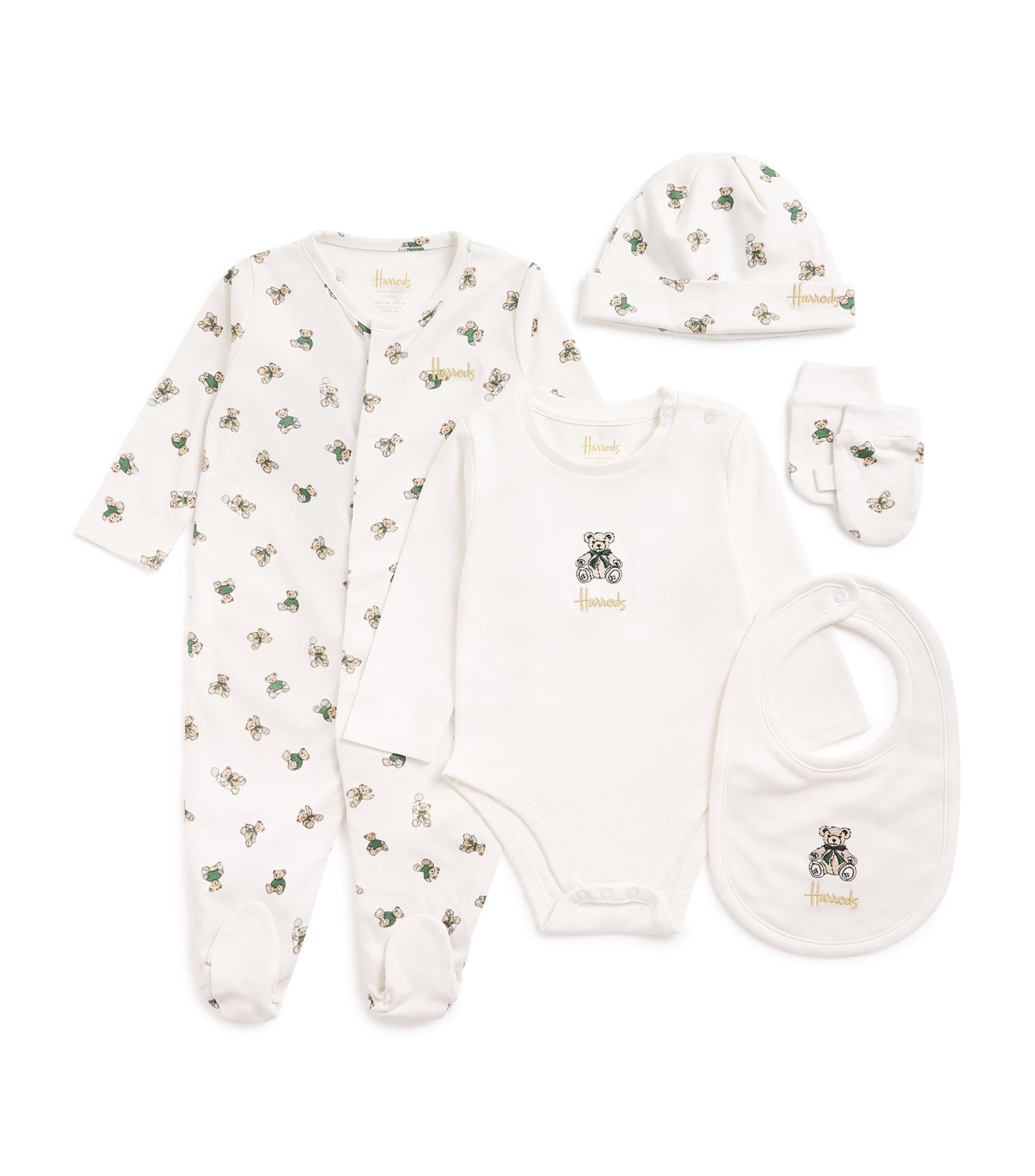 Pima Cotton Bear Baby Gift Set (0-18 Months)