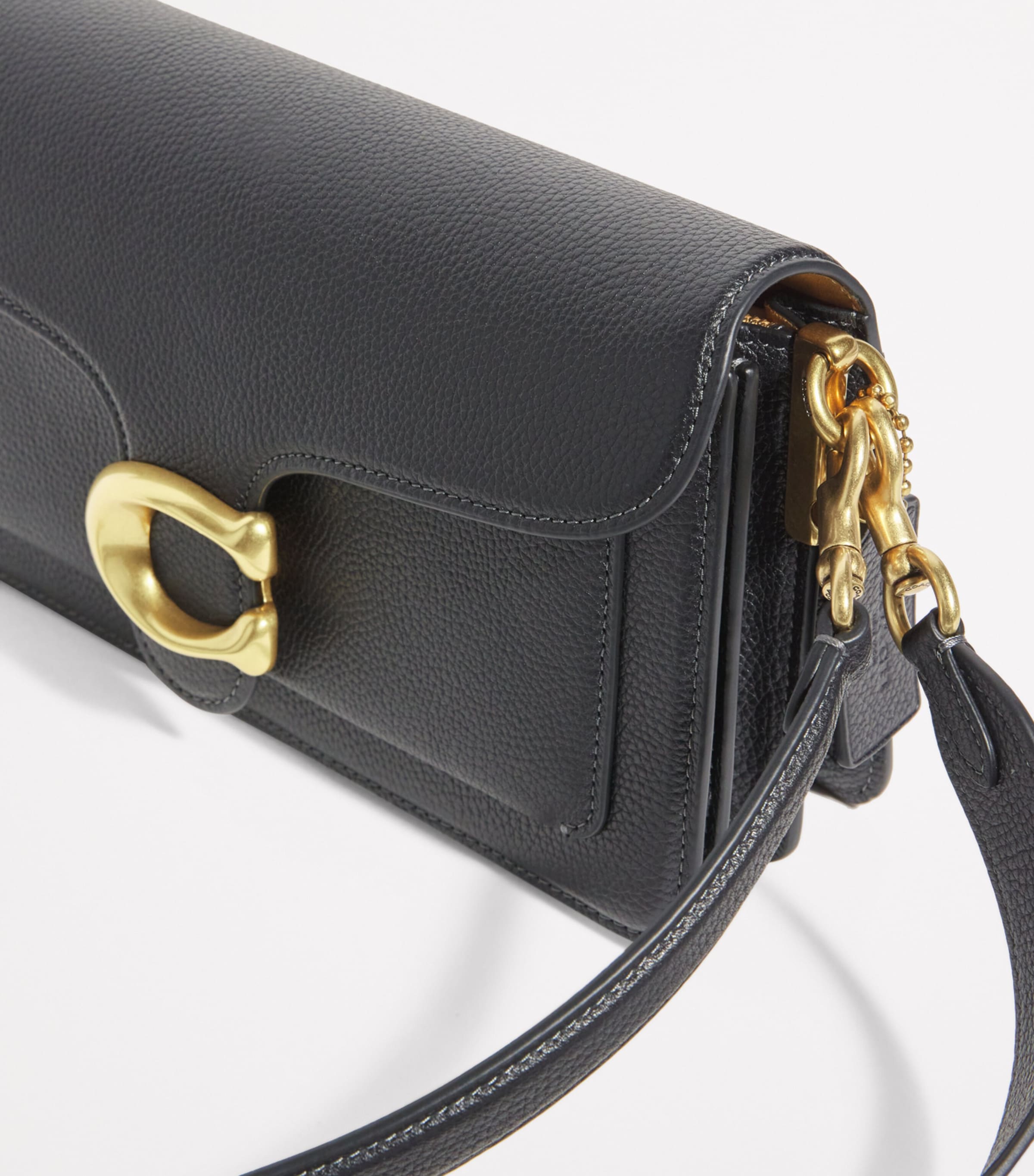 Coach Pebbled Leather Tabby 20 Shoulder Bag Image 6