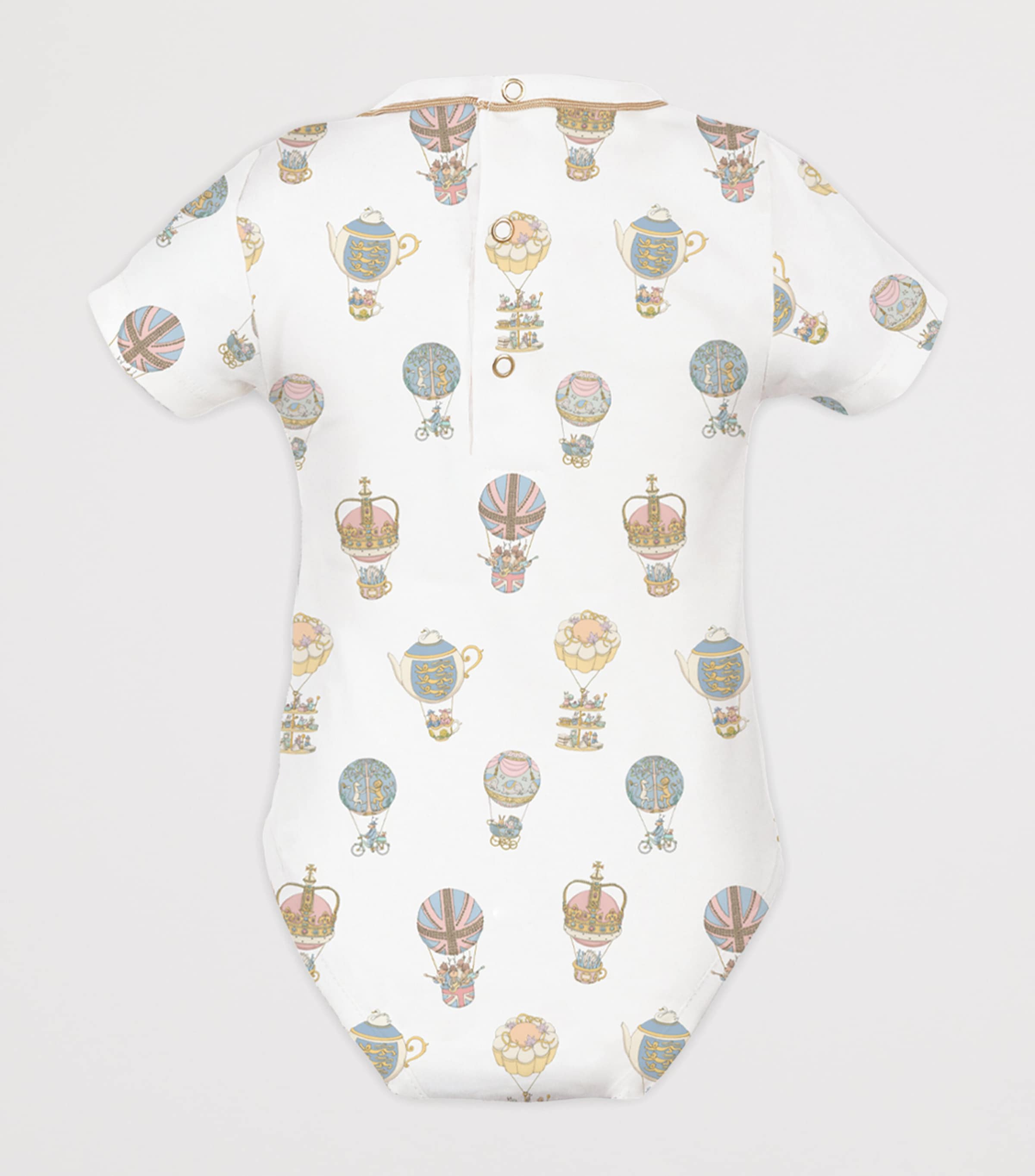 Cotton Townhouse Bodysuit (3-18 Months) MULTI Image 3