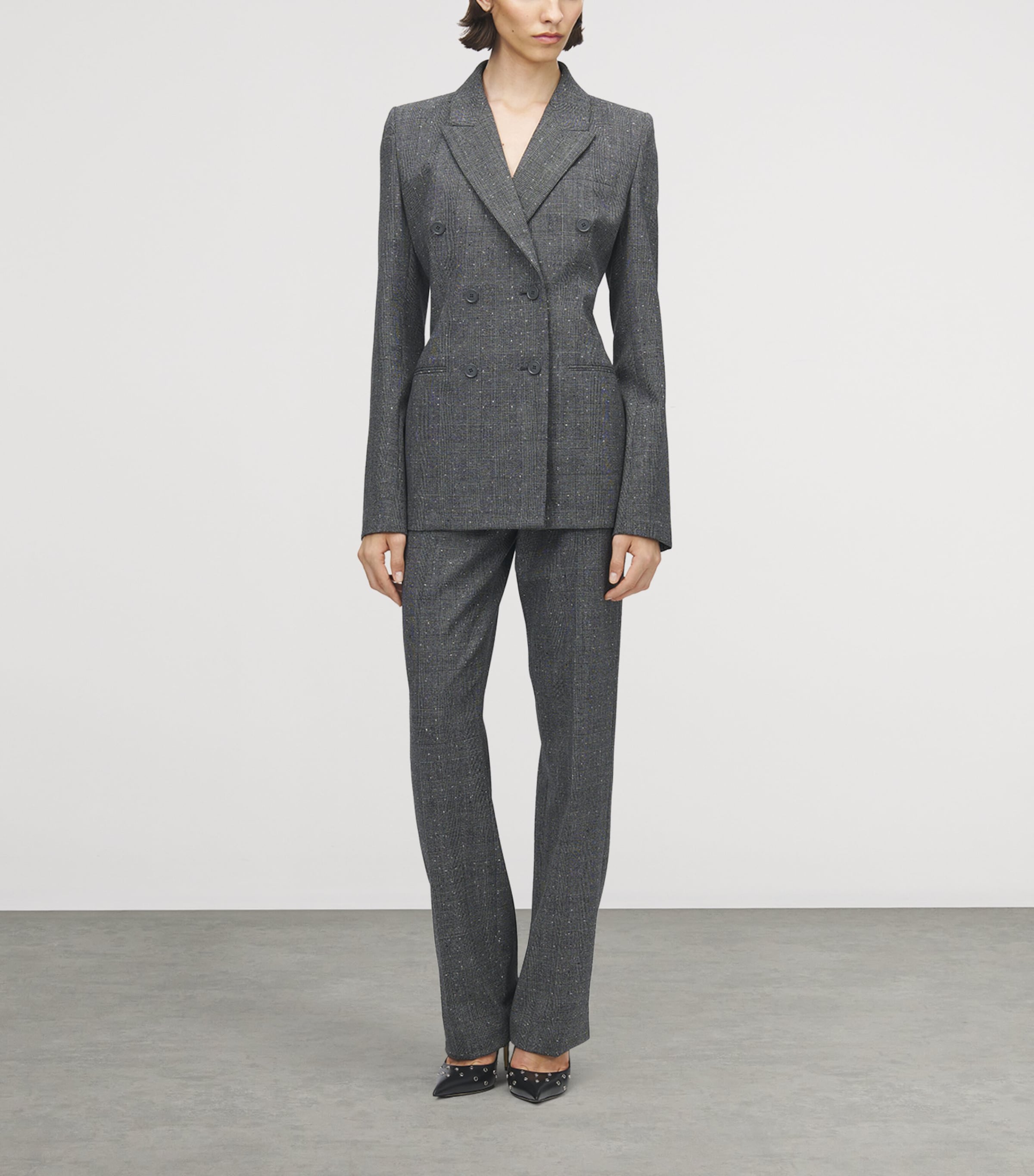 Wool Double-Breasted Blazer 1080 Image 3