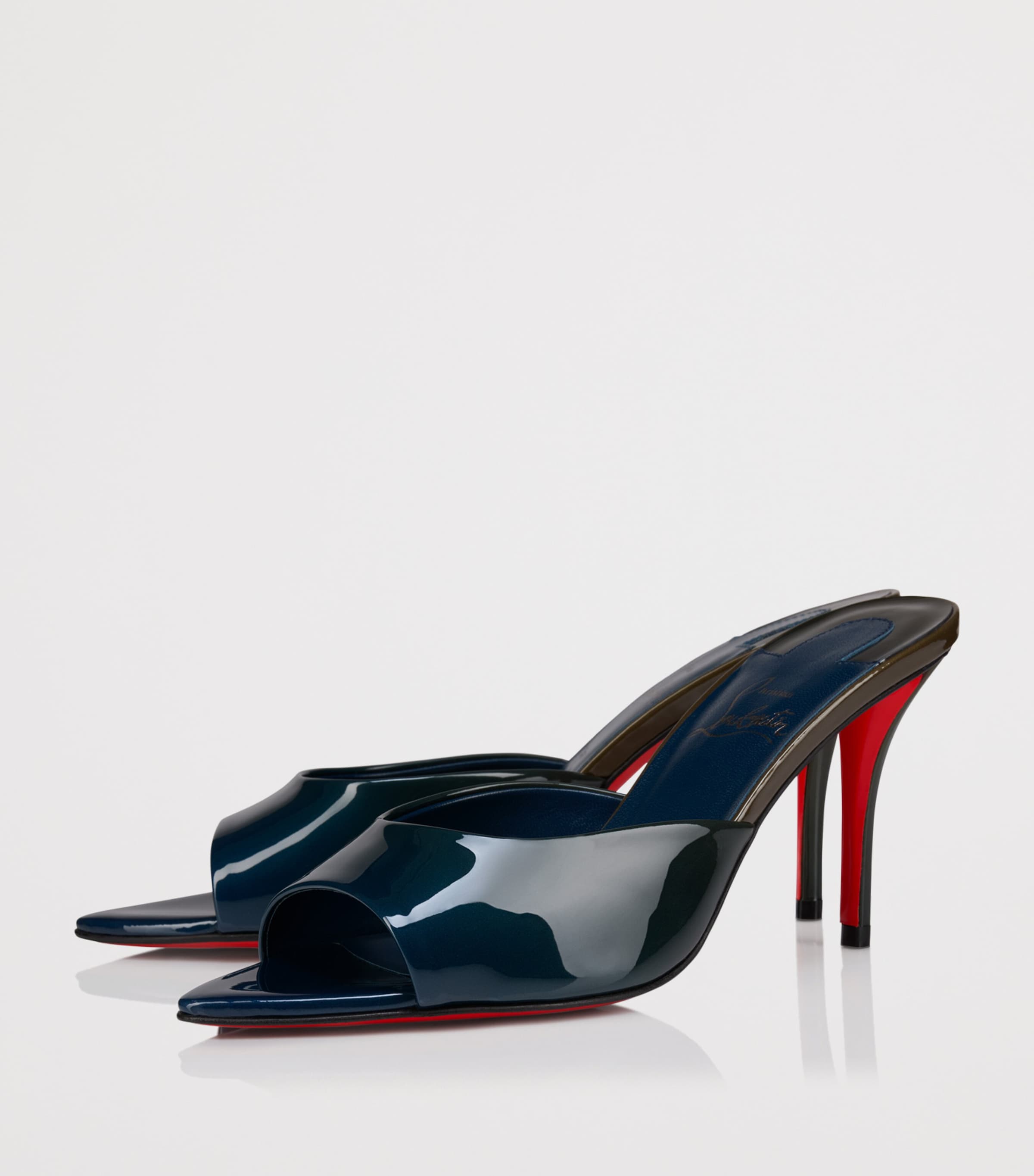 Miss Z Patent Leather Mules 80 8879 Image 3